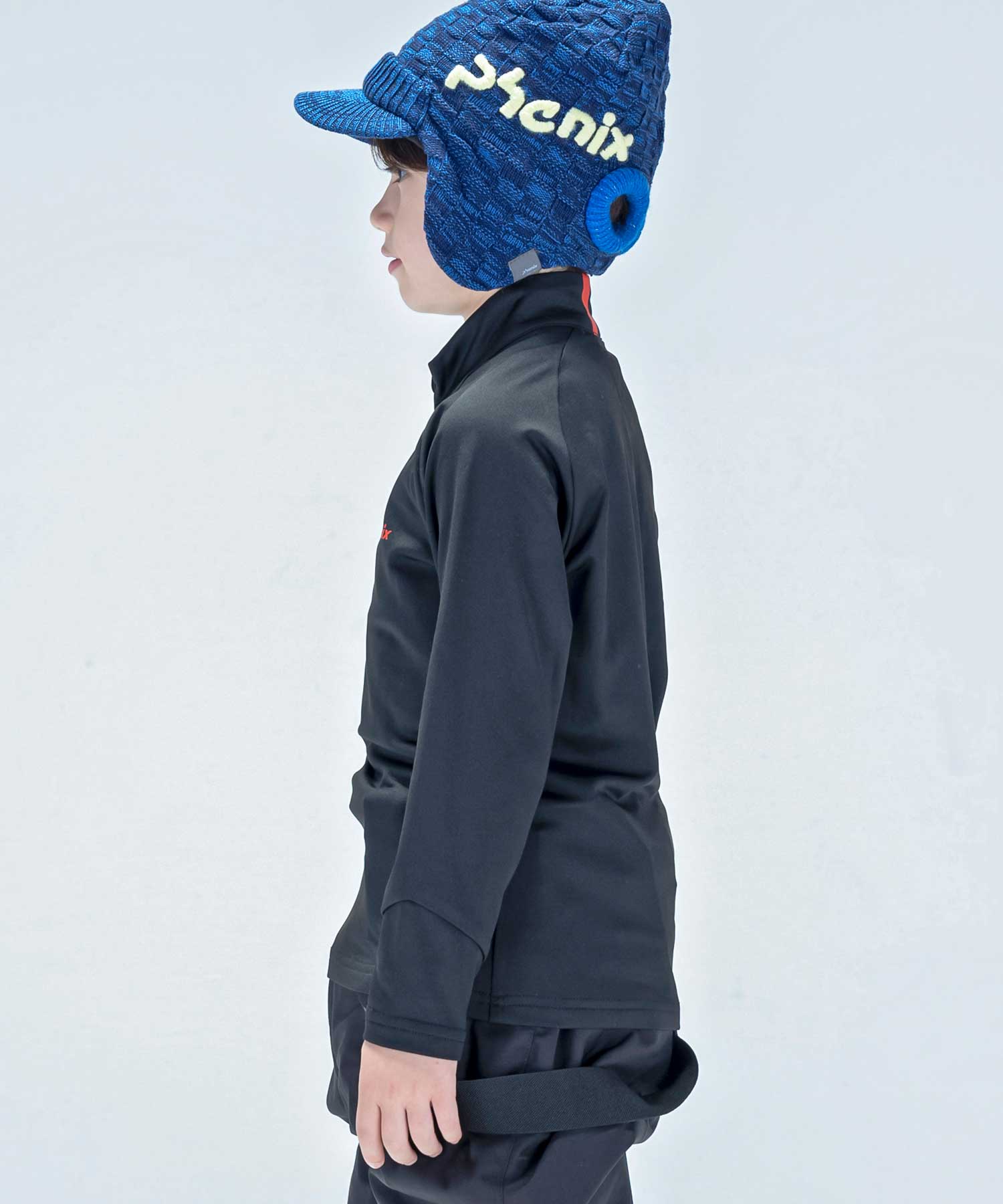 【KIDS/JUNIOR】子供用スキーウェア アンダーウェア インナーウェア Lightning Junior 1/2 Zip Tee / Jr /phenixスキーウェア 23AW
