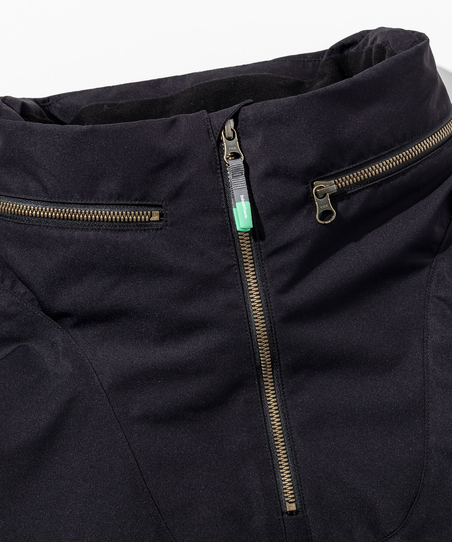 【11月中旬お届け予約商品】【MENS】QUARTER ZIP SNOW JACKET クォータージップスノージャケット /inhabitant(インハビタント)