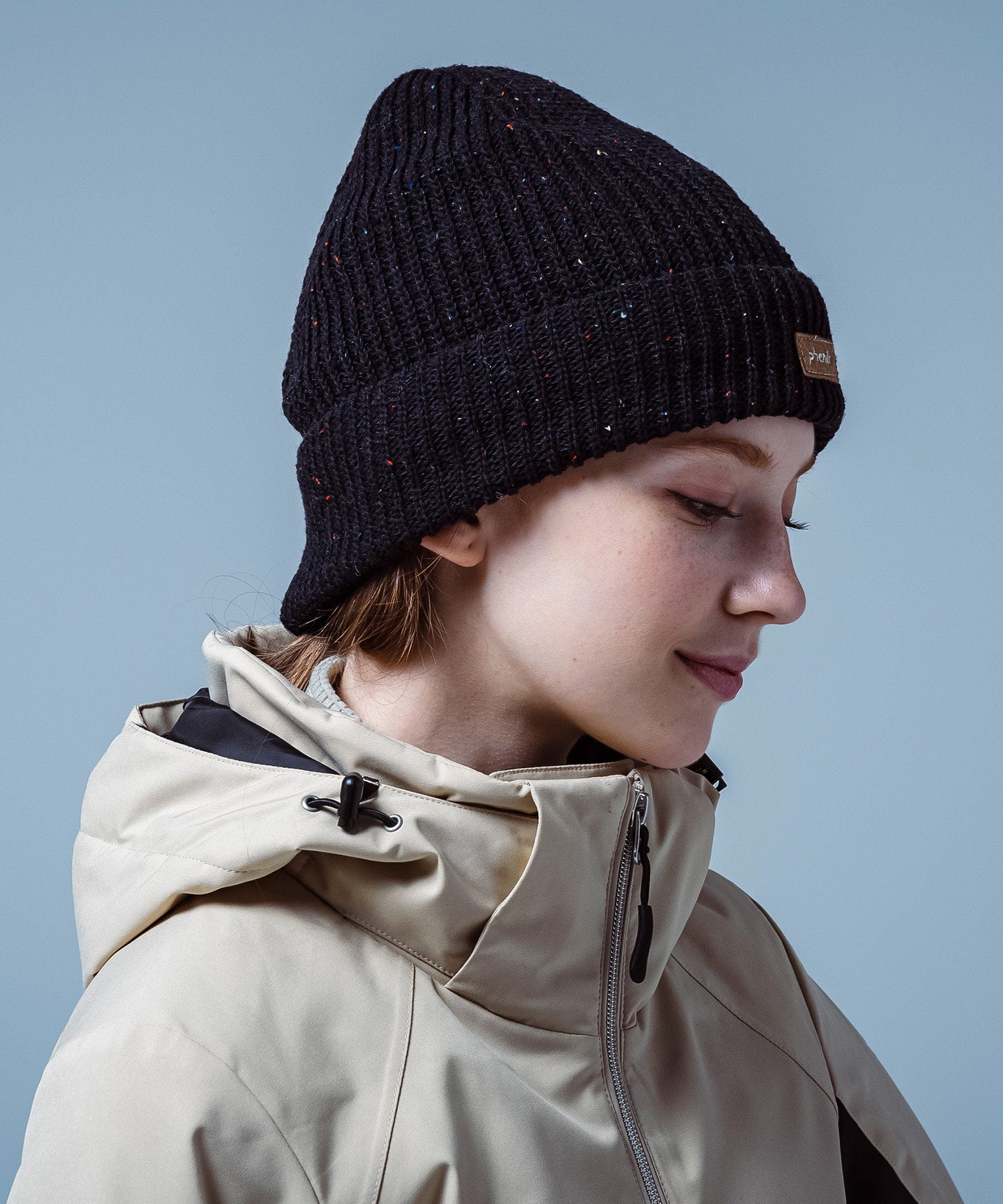 【WOMENS】 Mix Nep Watch Hat ミックスネップニットハット /phenixスキーウェア 25AW
