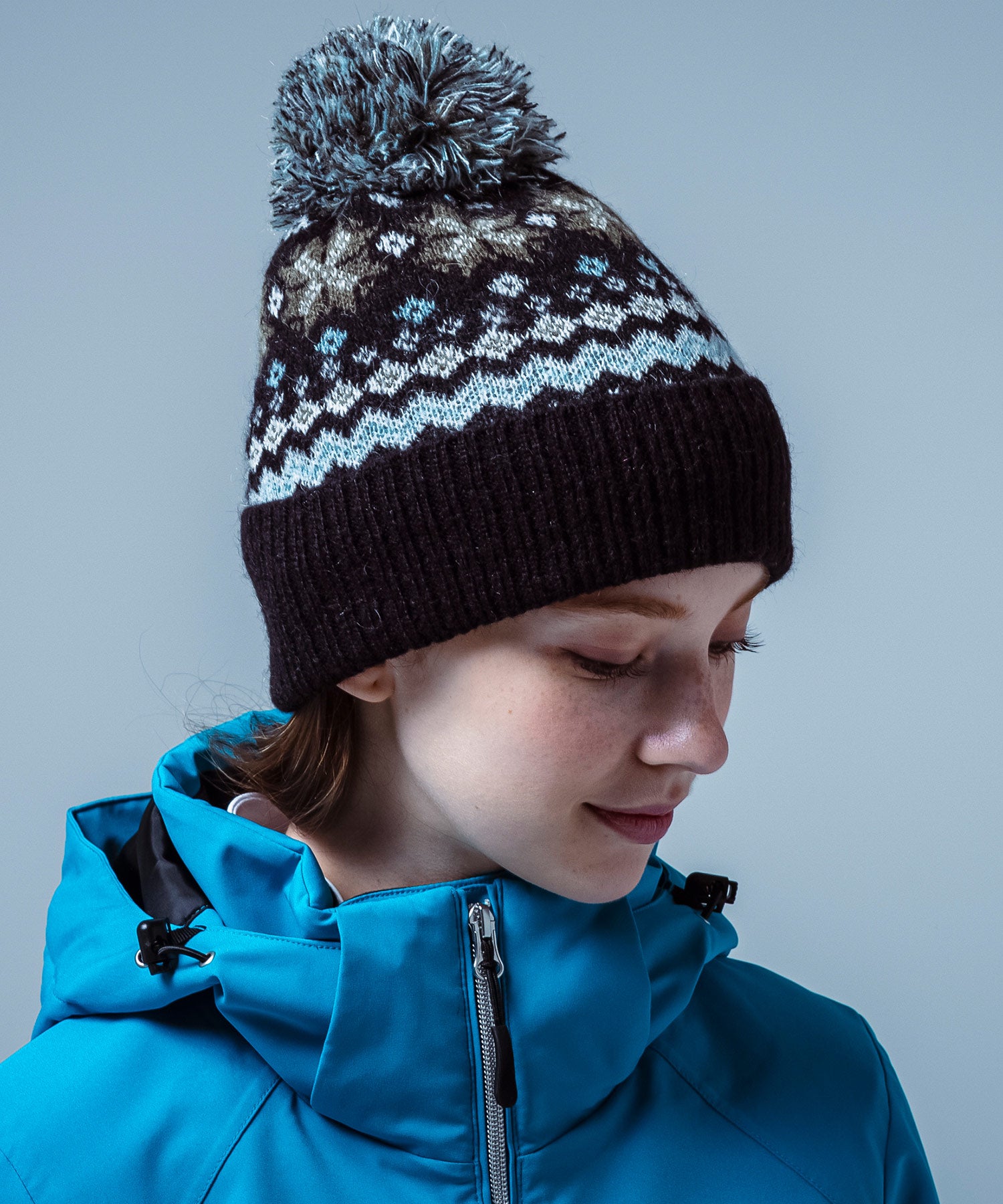 【WOMENS】 Fair Isle Watch Hat フェアアイルニットハット /phenixスキーウェア 25AW