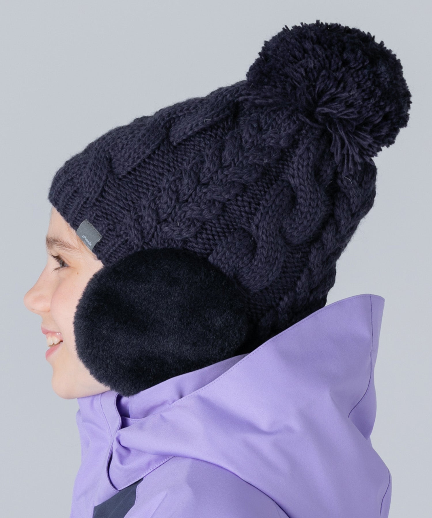 【KIDS/JUNIOR】Low Gauge Earflap Watch Hat ローゲージイヤーフラップニットハット /phenixスキーウェア 25AW