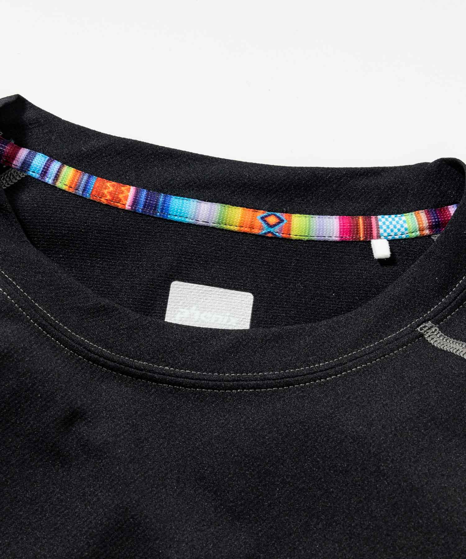 【MENS】クルーネック長袖Tシャツ メンズTシャツ 速乾 ストレッチ 快適 抗菌 防臭 ティーシャツ インナー / phenix outdoor(フェニックスアウトドア)