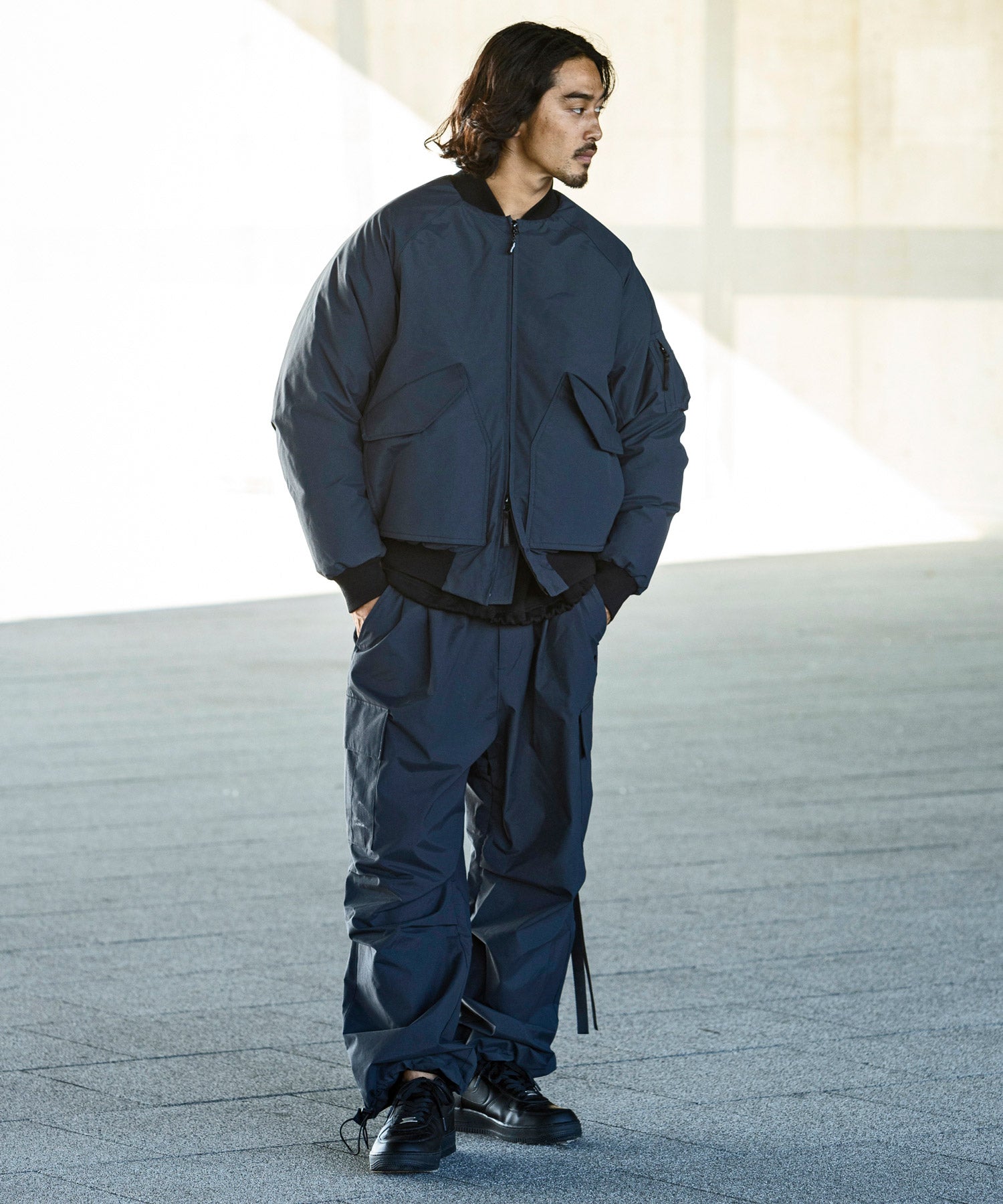 【MENS】FLIGHT DOWN JACKET フライト ダウンジャケット / WINDSTOPPER(R) プロダクト by GORE TEX LABS +phenix(プラスフェニックス)
