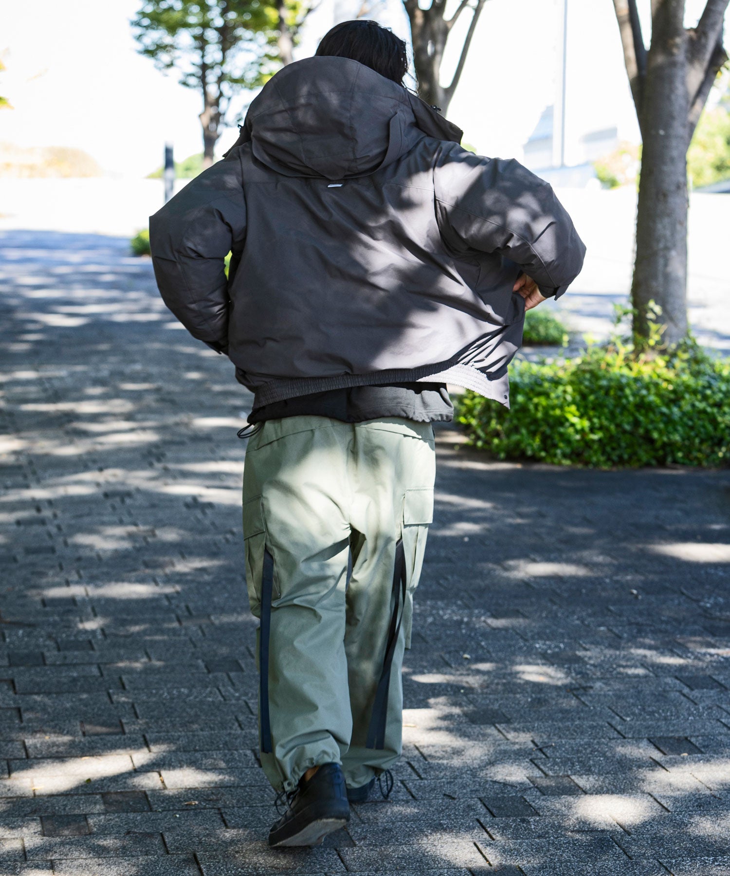 【MENS】BOMBER DOWN JACKET ボマー ダウンジャケット ウィンドストッパー / WINDSTOPPER(R) プロダクト by GORE TEX LABS +phenix(プラスフェニックス)