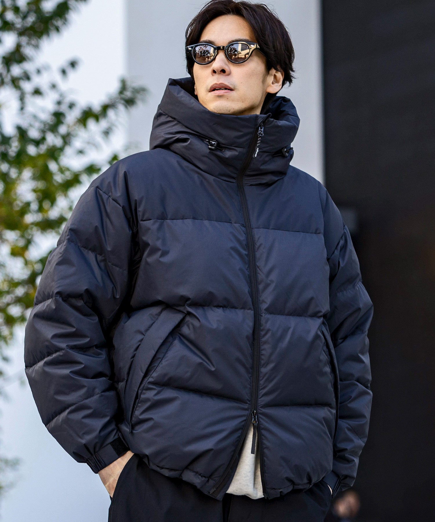 【MENS】QUILTING DOWN JACKET キルティング ダウンジャケット / WINDSTOPPER(R) プロダクト by GORE TEX LABS +phenix(プラスフェニックス)