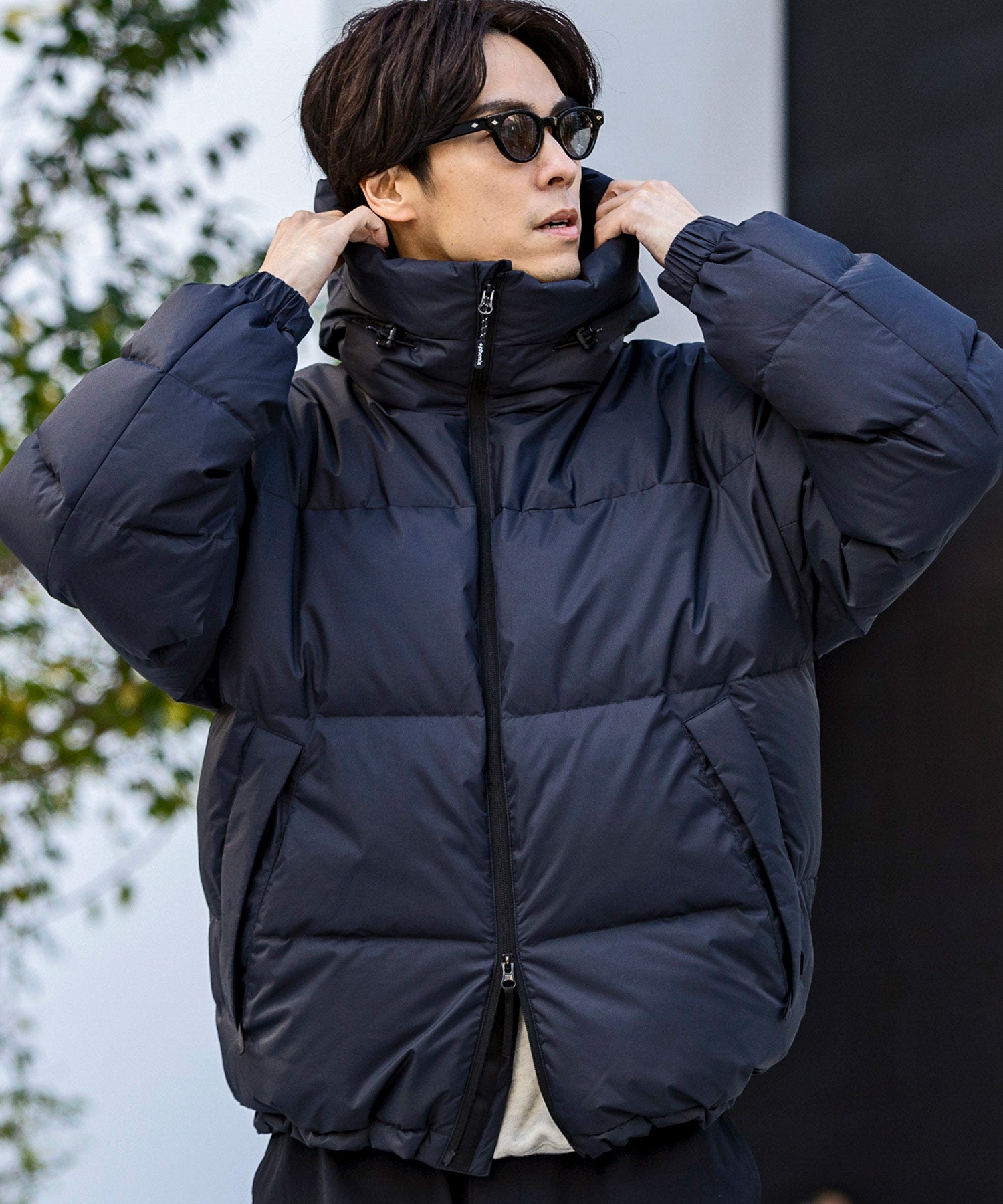【MENS】QUILTING DOWN JACKET キルティング ダウンジャケット / WINDSTOPPER(R) プロダクト by GORE TEX LABS +phenix(プラスフェニックス)