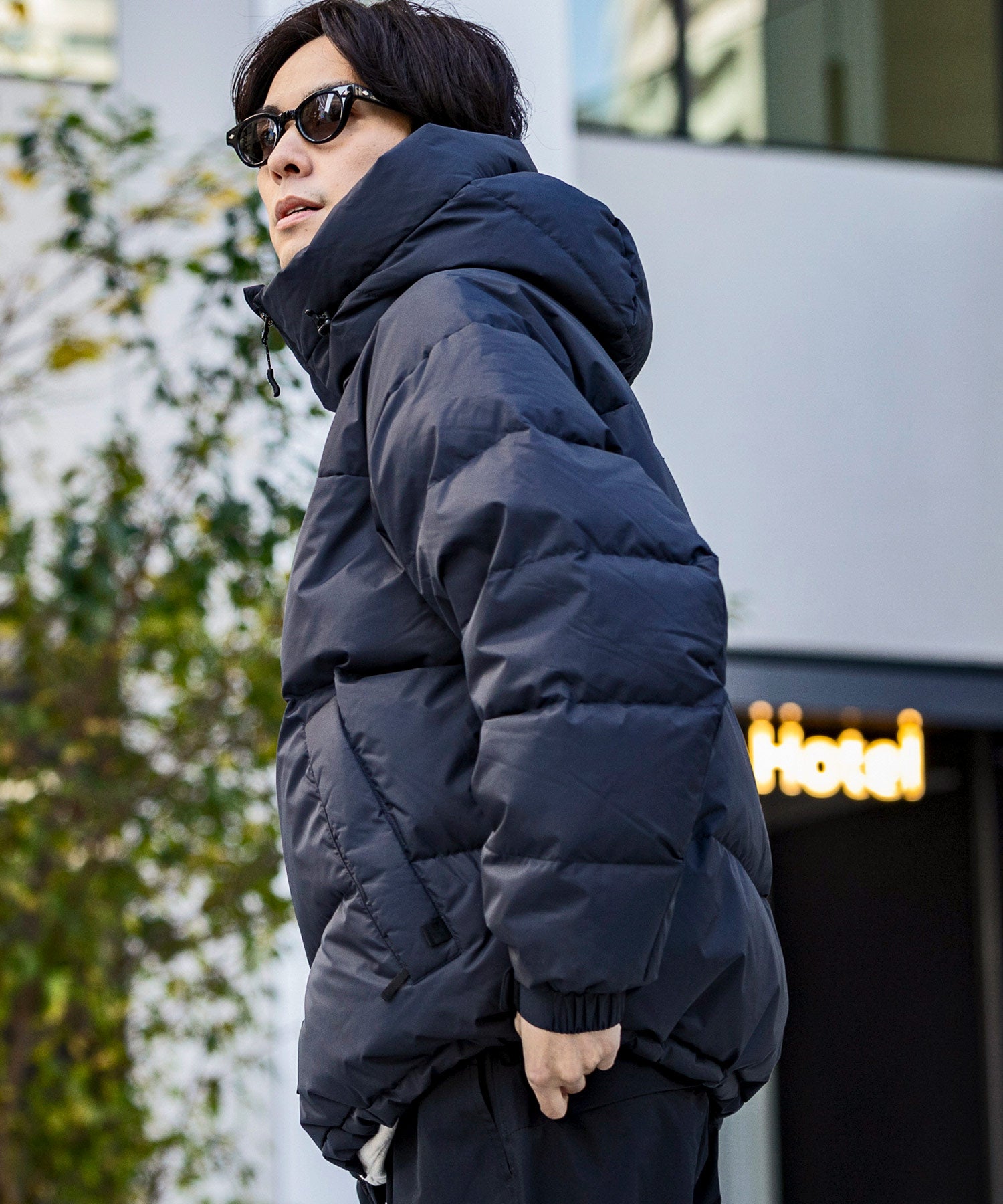 【MENS】QUILTING DOWN JACKET キルティング ダウンジャケット / WINDSTOPPER(R) プロダクト by GORE TEX LABS +phenix(プラスフェニックス)
