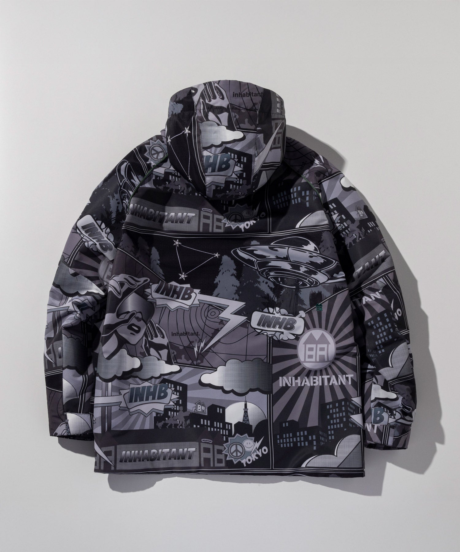 【11月中旬お届け予約商品】【MENS】FULL ZIP SNOW JACKET フルジップスノージャケット /inhabitant(インハビタント)