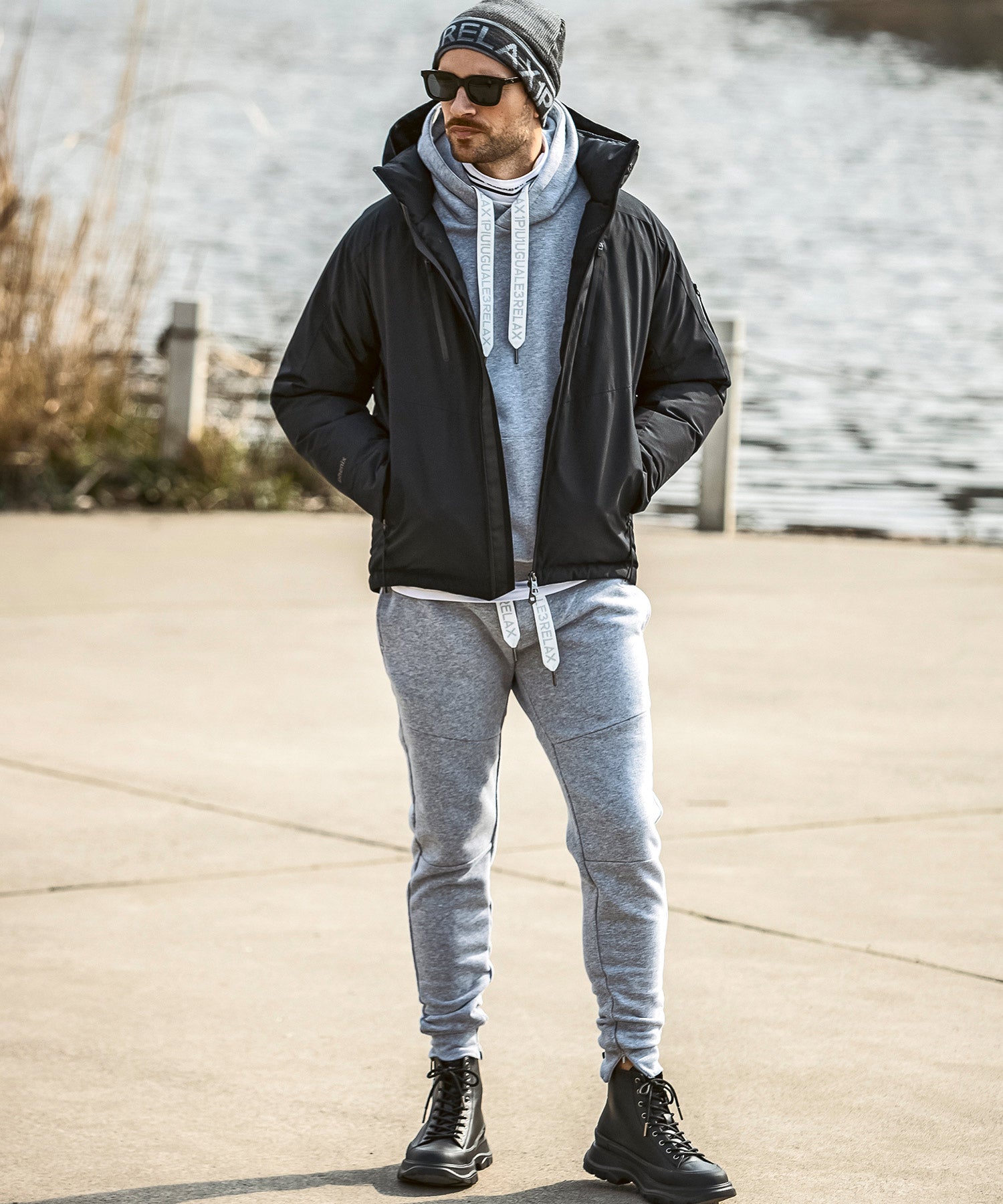 【MENS】GTX STAND DOWN JACKET スタンドダウンジャケット / WINDSTOPPER(R) プロダクト by GORE-TEX LABS /ウィンドストッパー/ゴアテックス/1PIU1UGUALE3 RELAX × +phenix(ウノピゥウノウグァーレトレ リラックス)