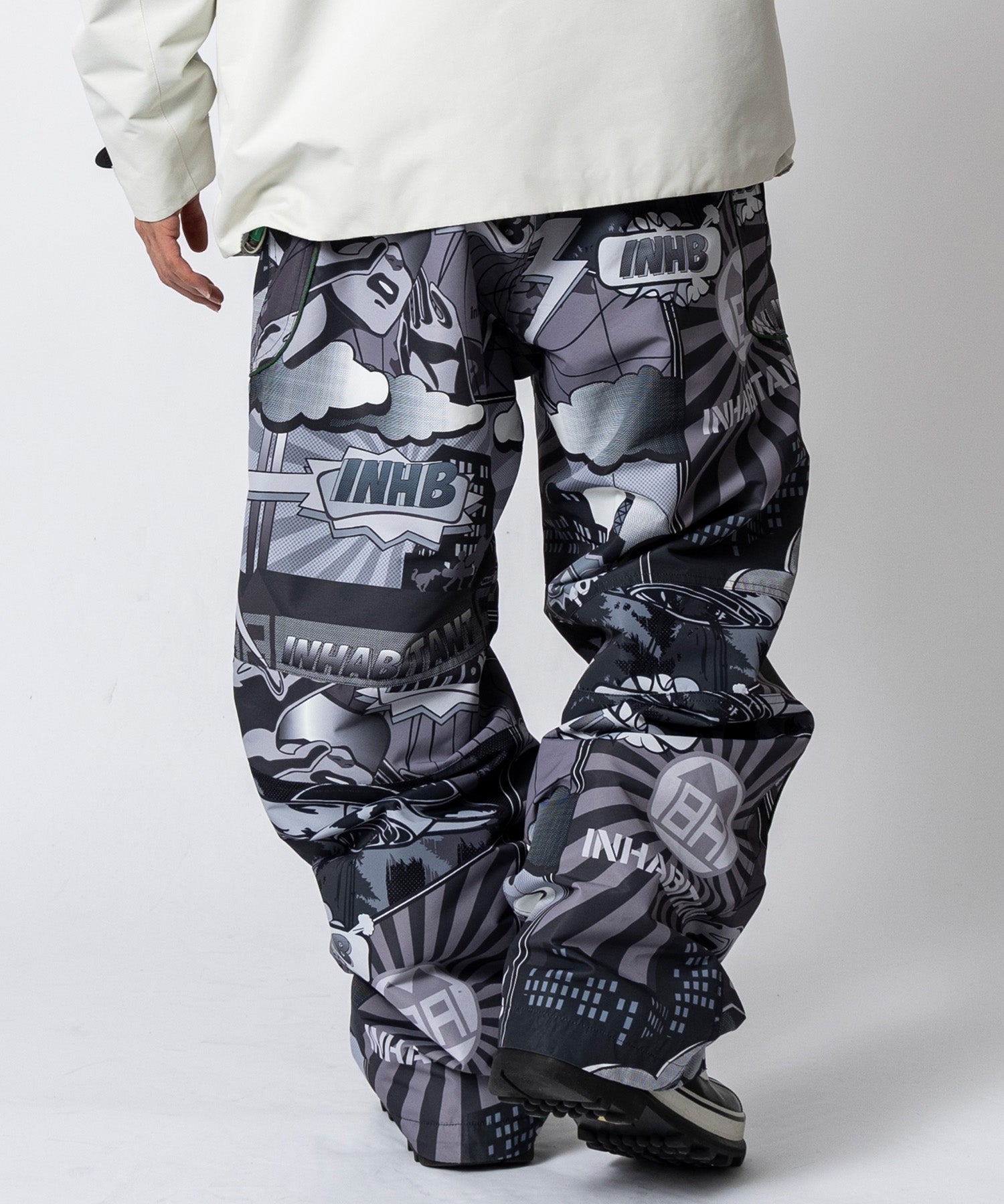 【11月中旬お届け予約商品】【MENS】PIPING LINE SNOW PANTS パイピングラインスノーパンツ /inhabitant(インハビタント)