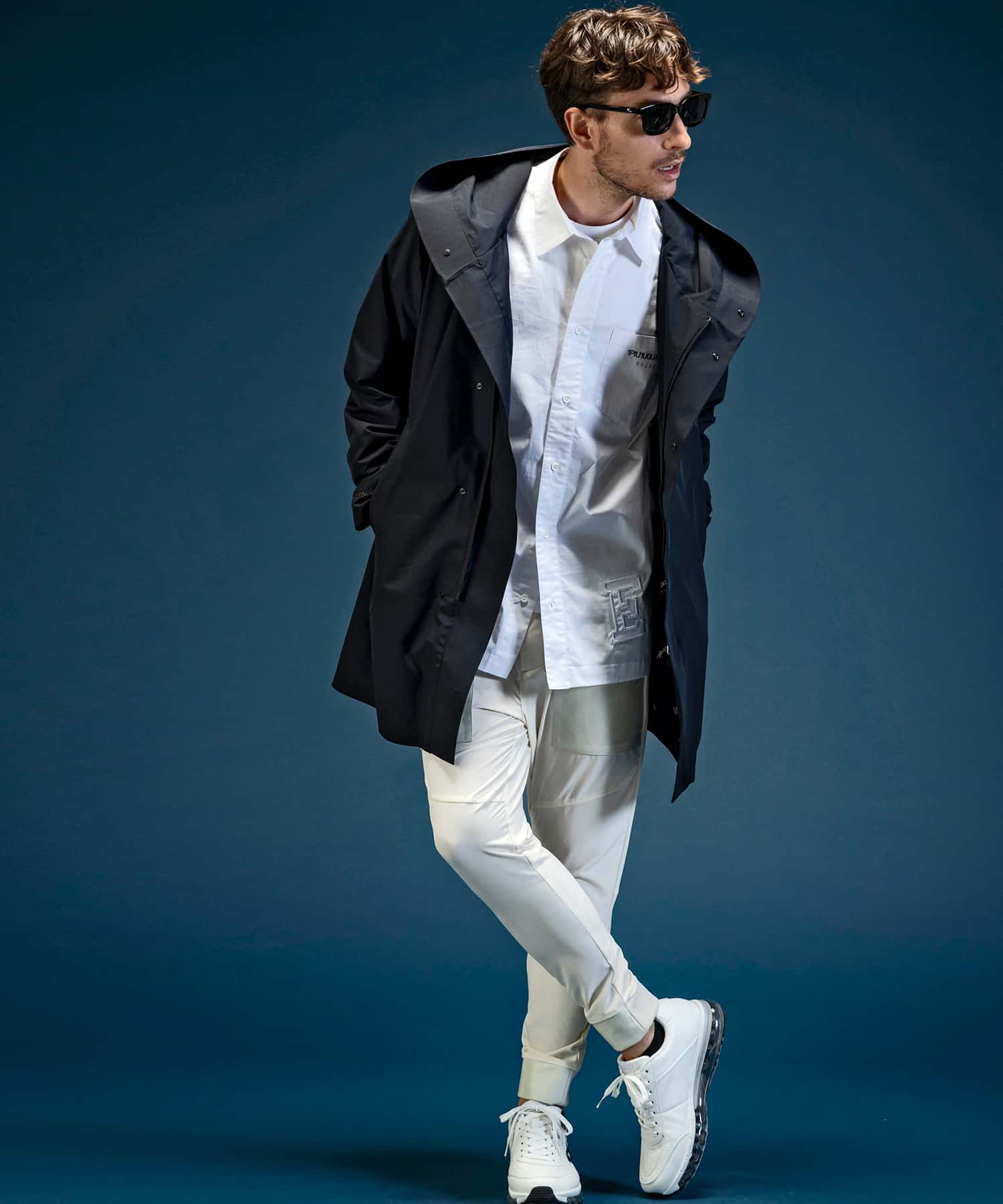 【MENS】ラップコート WINDSTOPPER プロダクト by GORE-TEX LABS /ウィンドストッパー/ゴアテックス/1PIU1UGUALE3 RELAX × +phenix(ウノピゥウノウグァーレトレ リラックス)