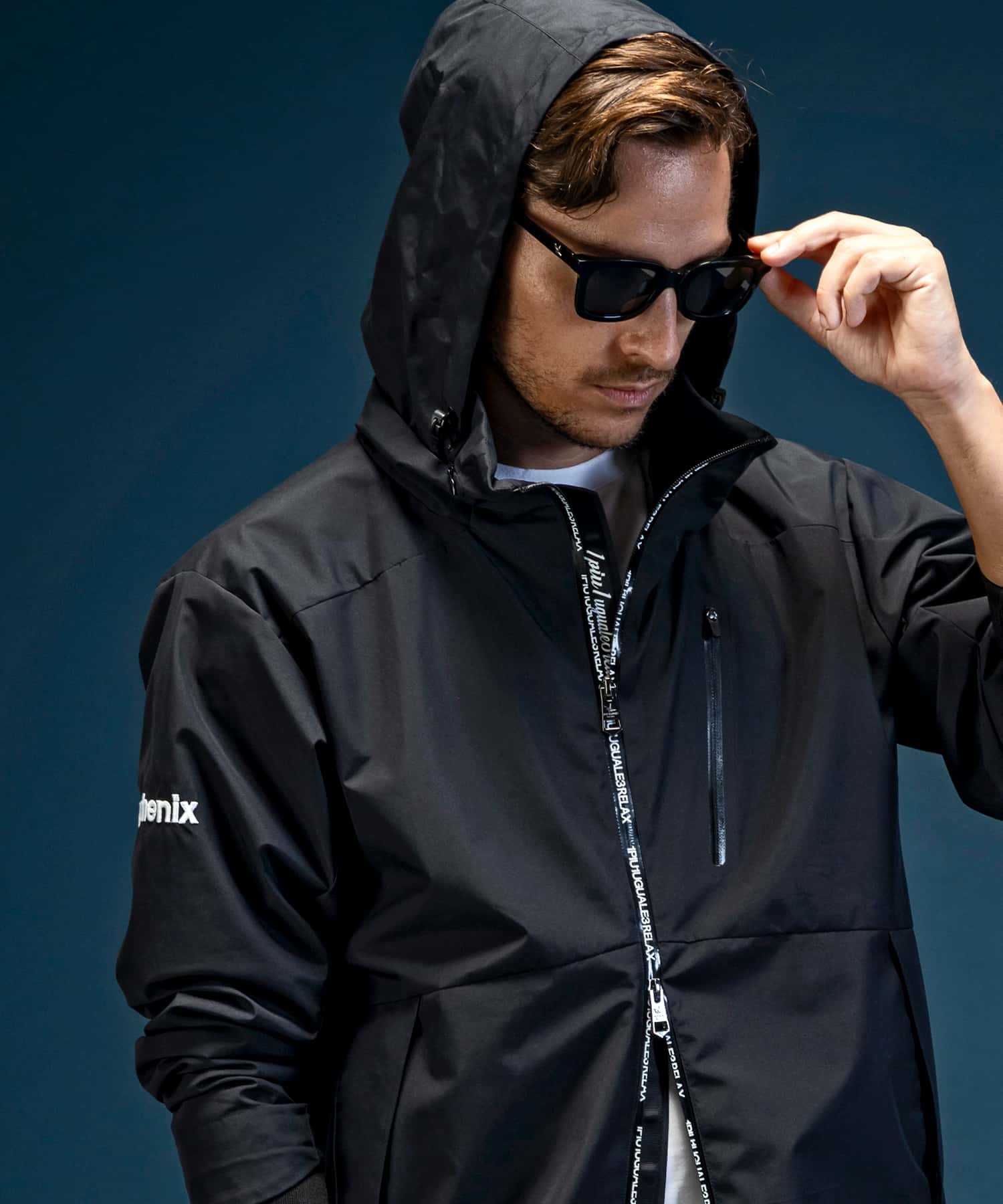 【MENS】トラックジャケット WINDSTOPPER プロダクト by GORE-TEX LABS /ウィンドストッパー/ゴアテックス/1PIU1UGUALE3 RELAX × +phenix(ウノピゥウノウグァーレトレ リラックス)