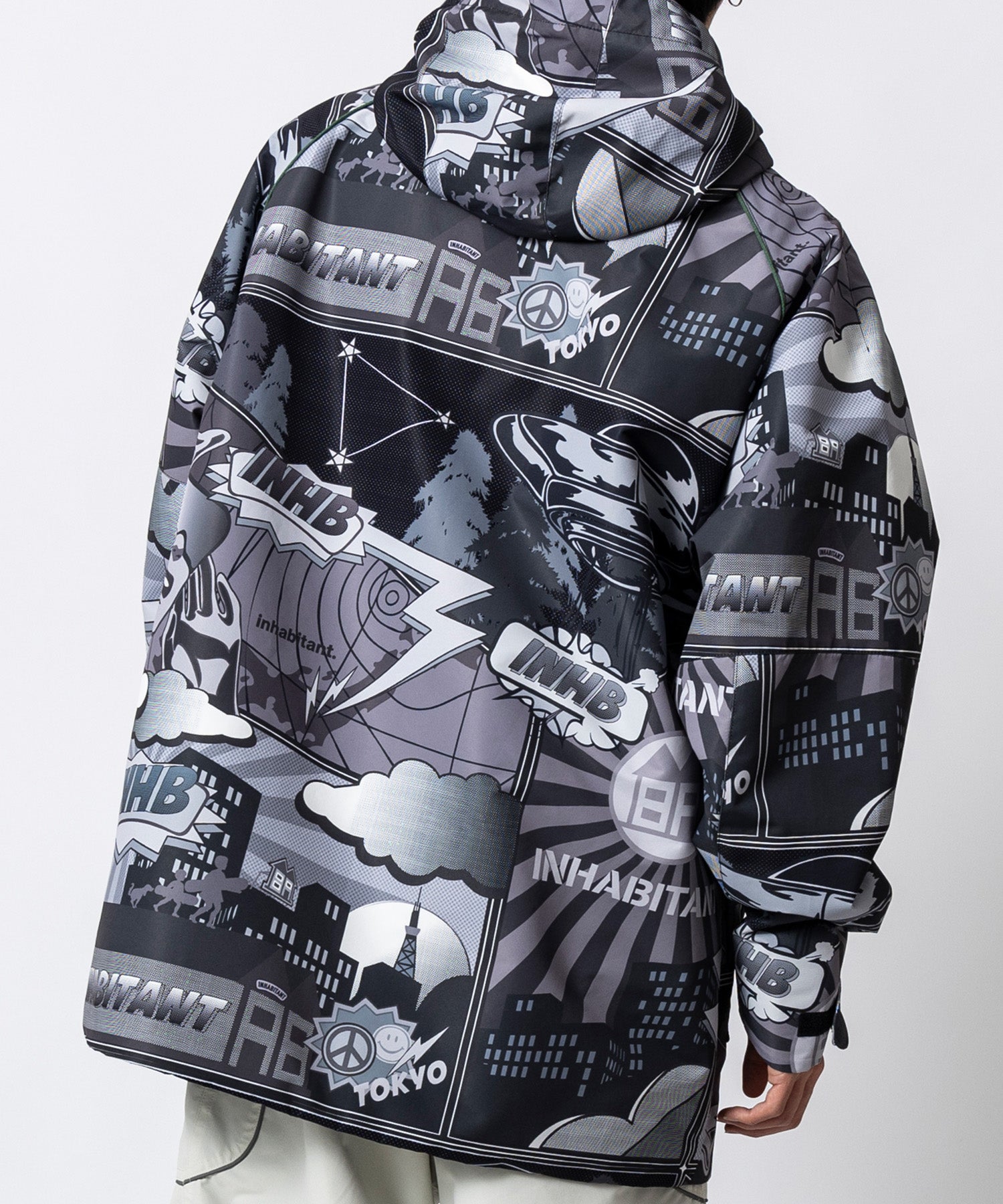 【11月中旬お届け予約商品】【MENS】FULL ZIP SNOW JACKET フルジップスノージャケット /inhabitant(インハビタント)