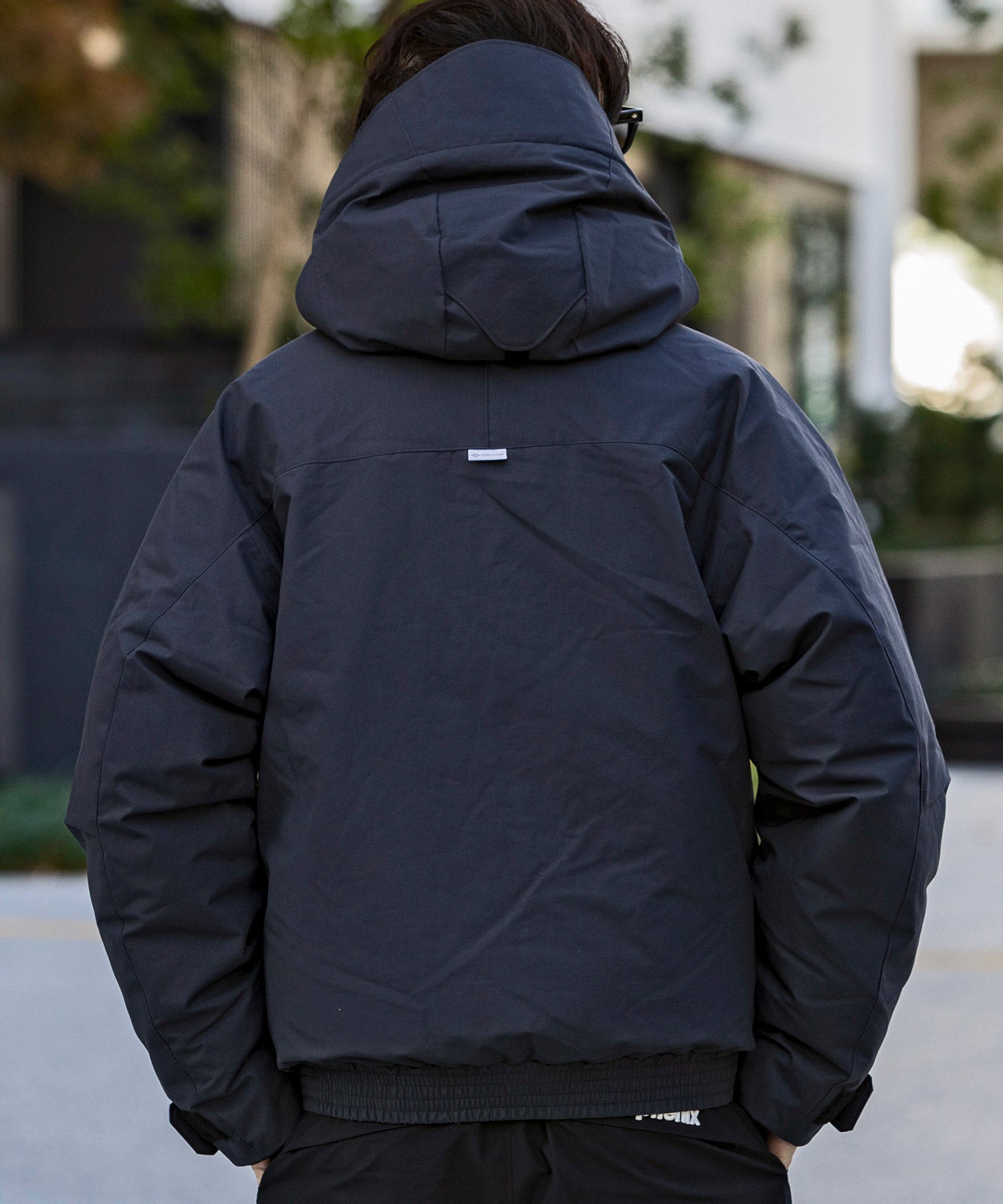 【MENS】BOMBER DOWN JACKET ボマー ダウンジャケット ウィンドストッパー / WINDSTOPPER(R) プロダクト by GORE TEX LABS +phenix(プラスフェニックス)