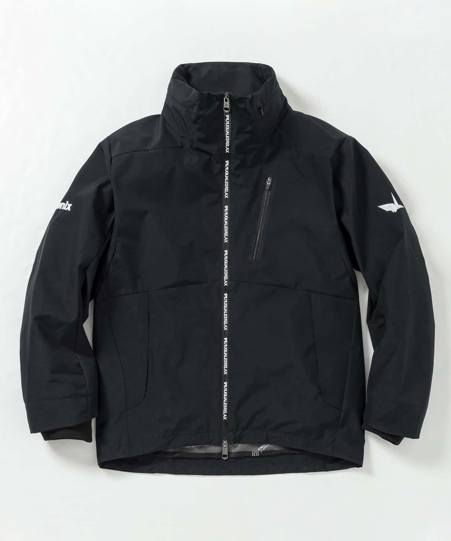【MENS】トラックジャケット WINDSTOPPER プロダクト by GORE-TEX LABS /ウィンドストッパー/ゴアテックス/1PIU1UGUALE3 RELAX × +phenix(ウノピゥウノウグァーレトレ リラックス)