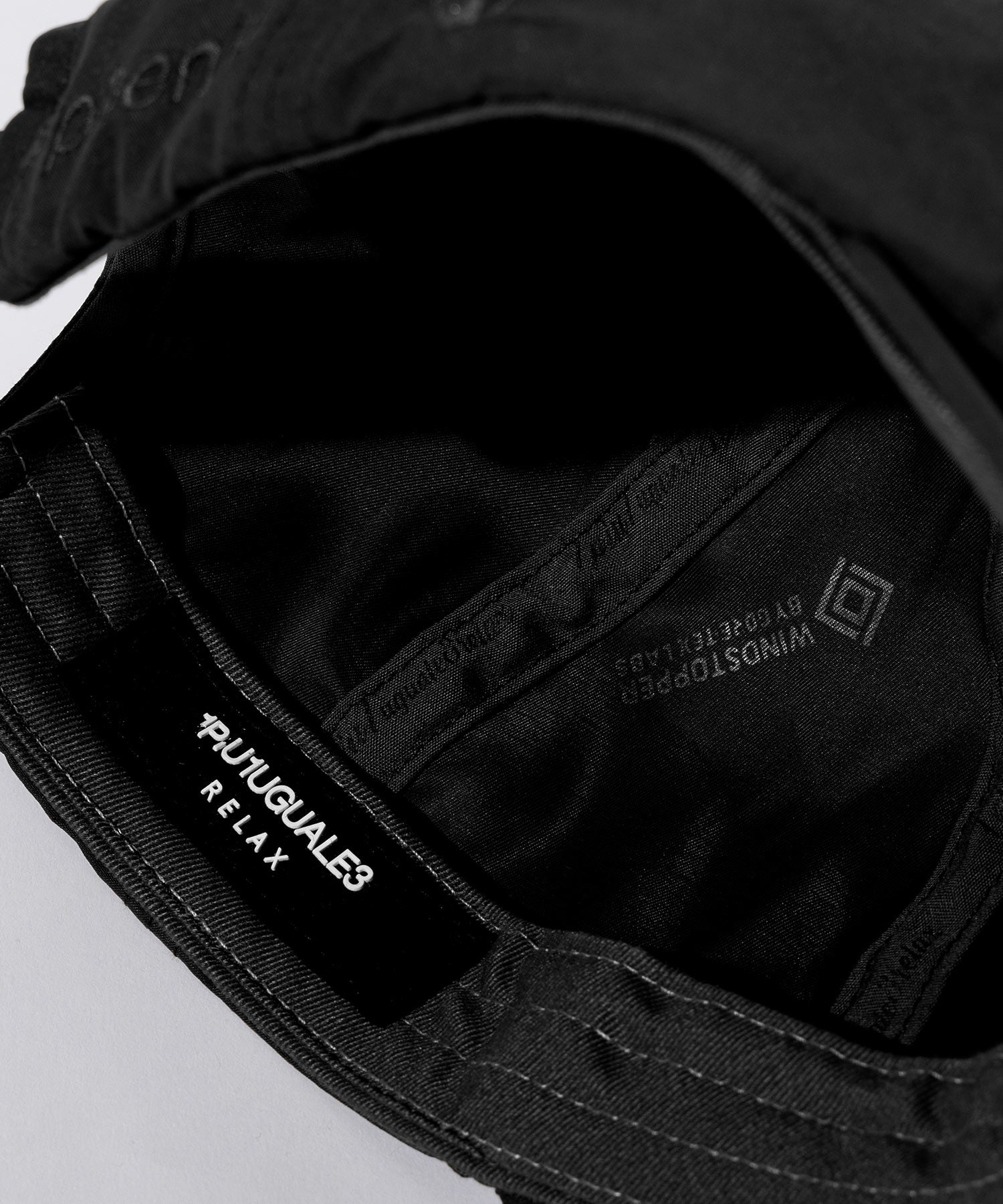 【MENS】GTX LOGO CAP ロゴキャップ / WINDSTOPPER(R) プロダクト by GORE-TEX LABS /ウィンドストッパー/ゴアテックス/1PIU1UGUALE3 RELAX × +phenix(ウノピゥウノウグァーレトレ リラックス)