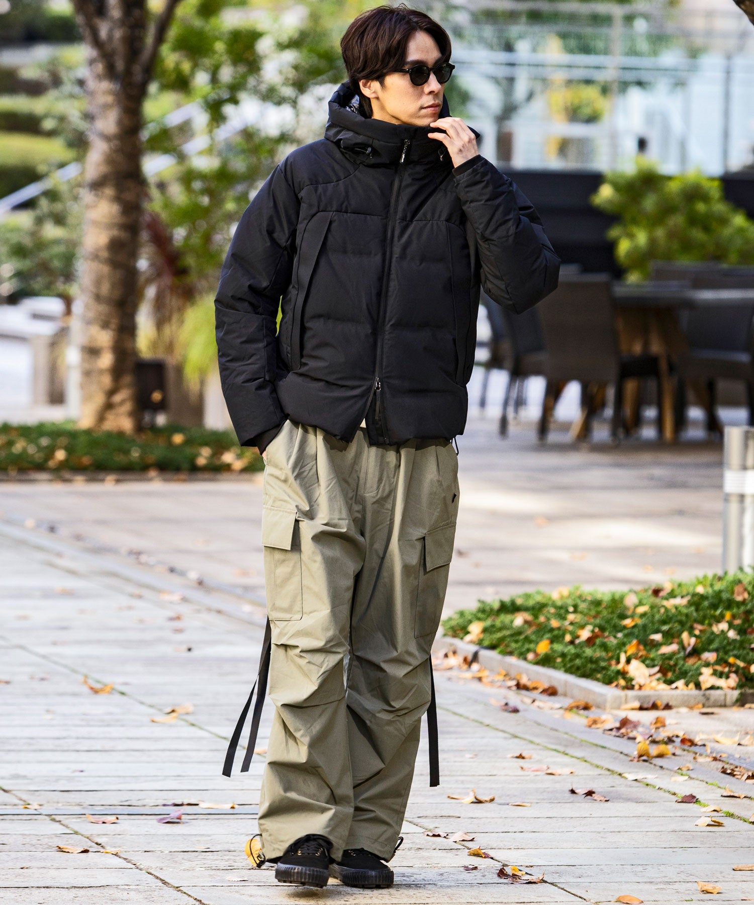 【MENS】FUSED QUILTING DOWN JACKET ヒューズド キルティング ダウンジャケット ウィンドストッパー / WINDSTOPPER(R) プロダクト by GORE TEX LABS +phenix(プラスフェニックス)