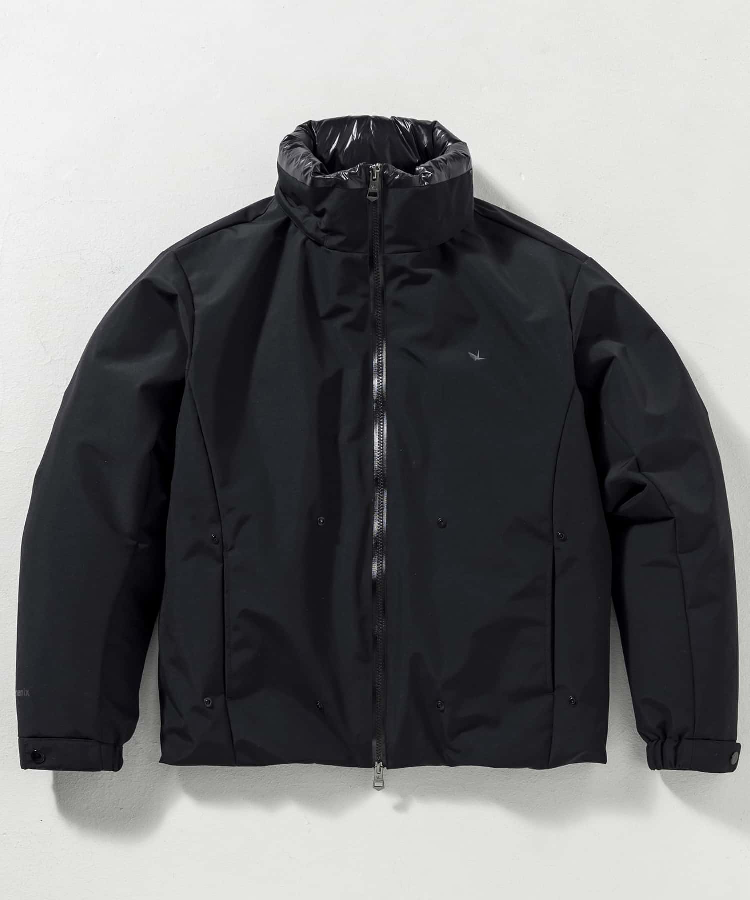 【MENS】フラップポケットダウンジャケット WINDSTOPPER(R) プロダクト by GORE-TEX LABS /ウィンドストッパー/ゴアテックス/1PIU1UGUALE3 RELAX × +phenix(ウノピゥウノウグァーレトレ リラックス)