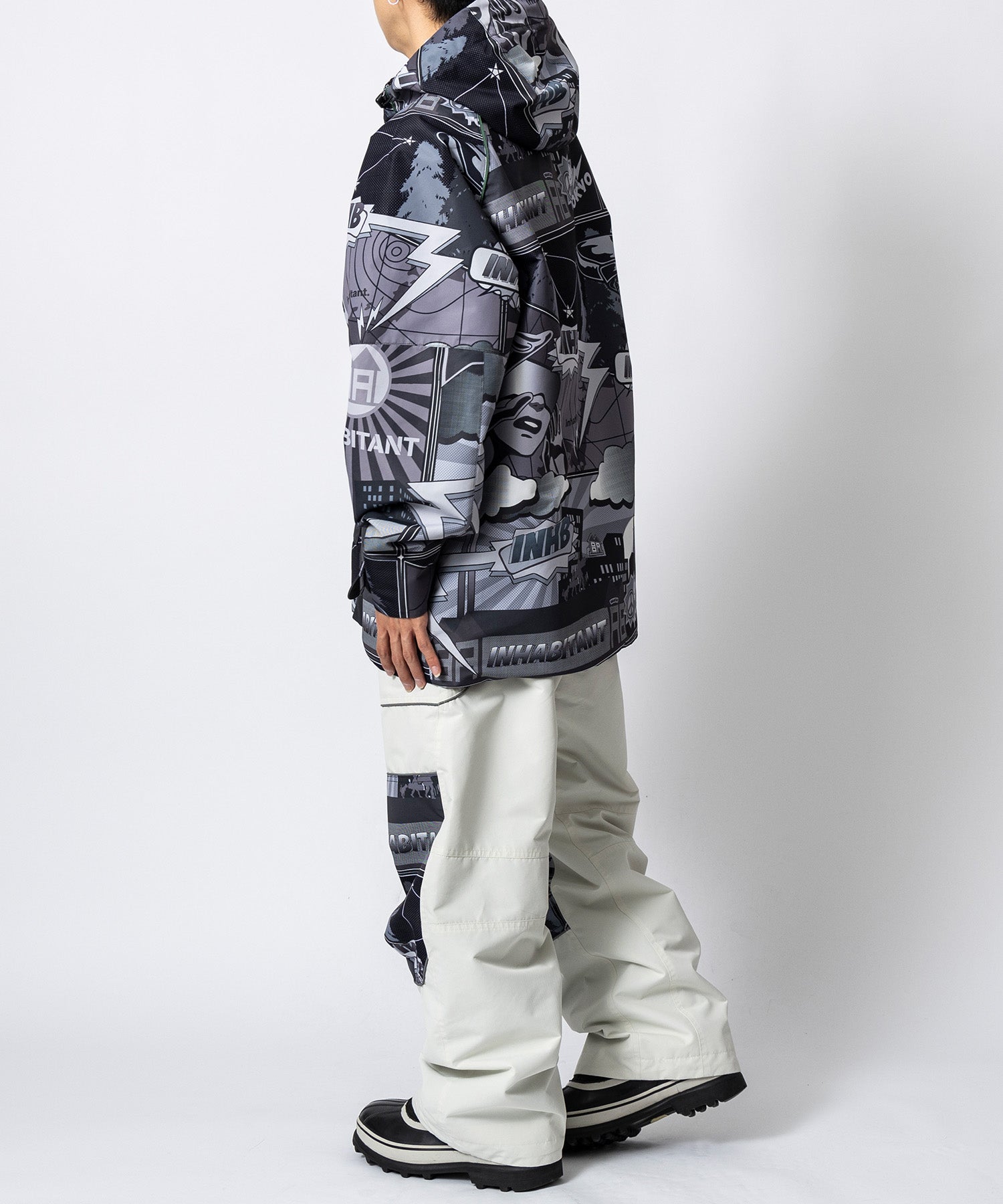 【11月中旬お届け予約商品】【MENS】FULL ZIP SNOW JACKET フルジップスノージャケット /inhabitant(インハビタント)