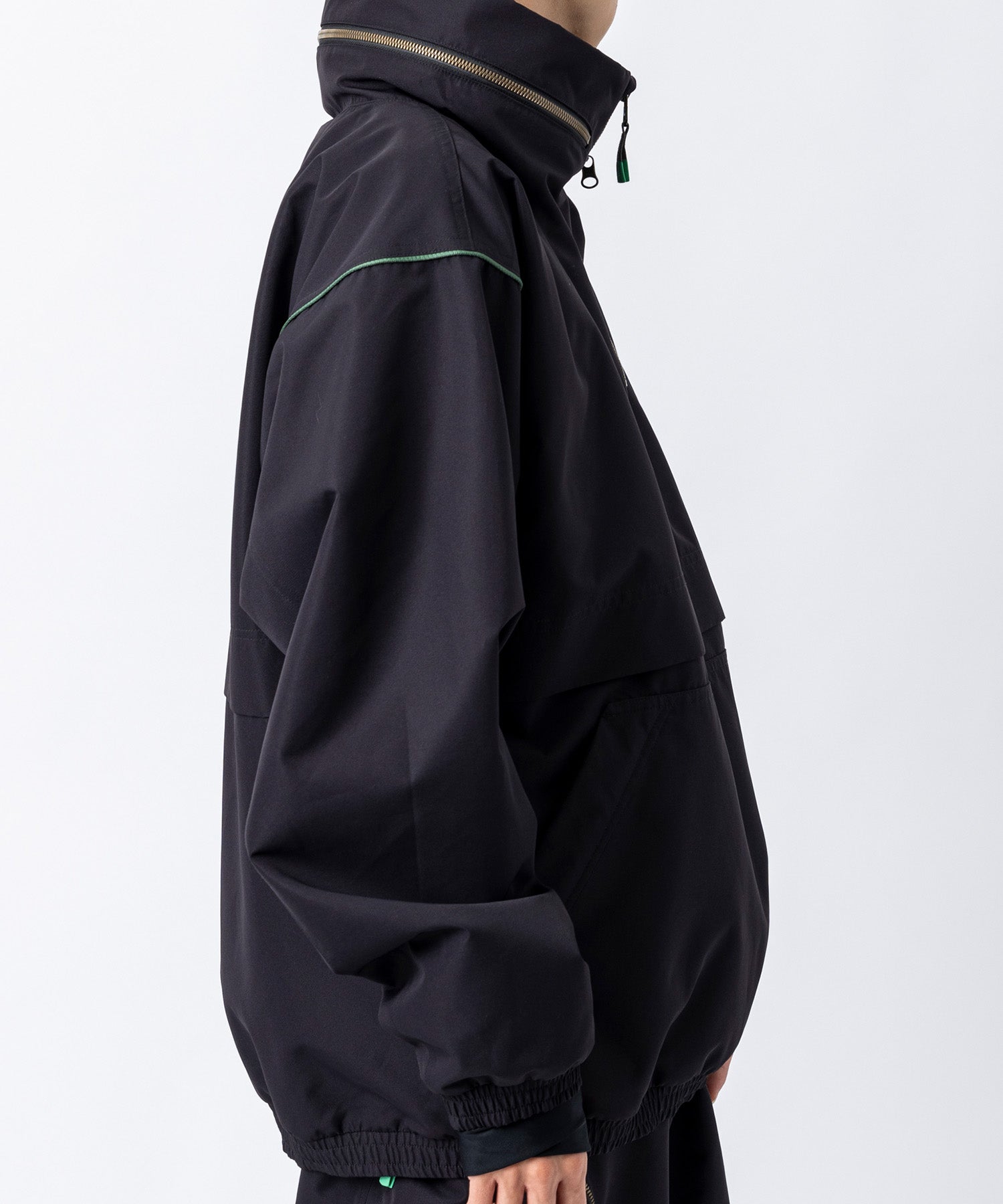 【11月中旬お届け予約商品】【MENS】QUARTER ZIP SNOW JACKET クォータージップスノージャケット /inhabitant(インハビタント)