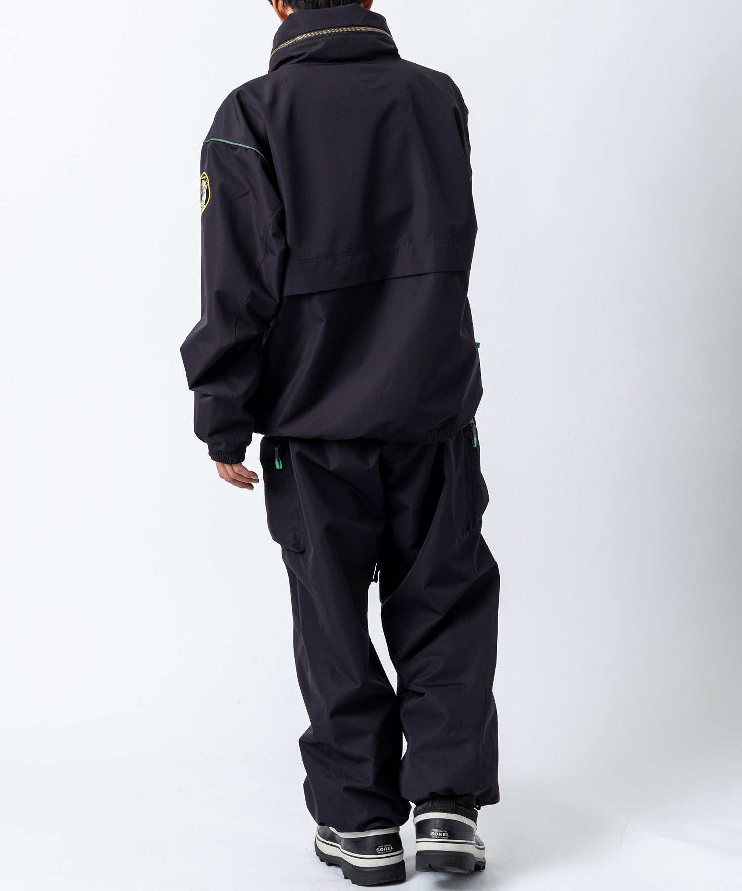 【11月中旬お届け予約商品】【MENS】QUARTER ZIP SNOW JACKET クォータージップスノージャケット /inhabitant(インハビタント)