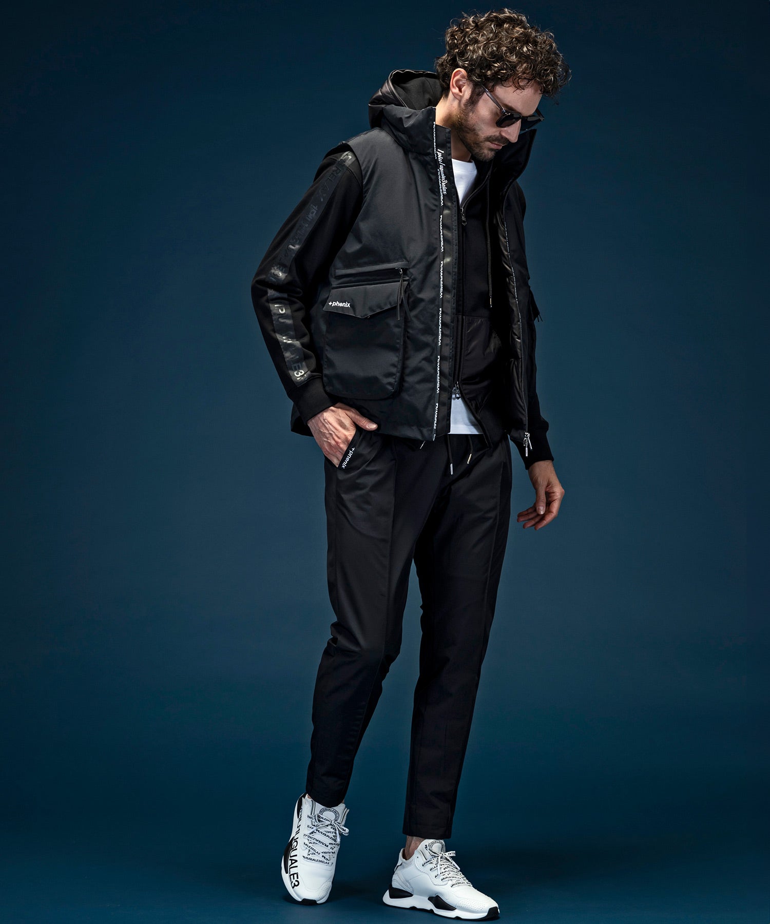 【MENS】GTX DOWN VEST ダウンベスト / WINDSTOPPER(R) プロダクト by GORE-TEX LABS /ウィンドストッパー/ゴアテックス/1PIU1UGUALE3 RELAX × +phenix(ウノピゥウノウグァーレトレ リラックス)