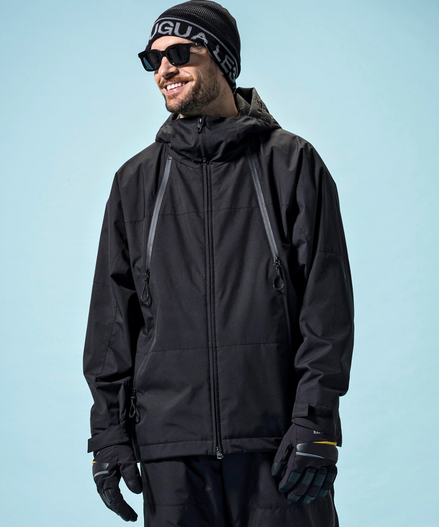 【MENS】GTX HOODED LAYER SNOW JACKET フーデッドレイヤースノージャケット / WINDSTOPPER(R) プロダクト by GORE-TEX LABS /ウィンドストッパー/ゴアテックス/1PIU1UGUALE3 RELAX × +phenix(ウノピゥウノウグァーレトレ リラックス)