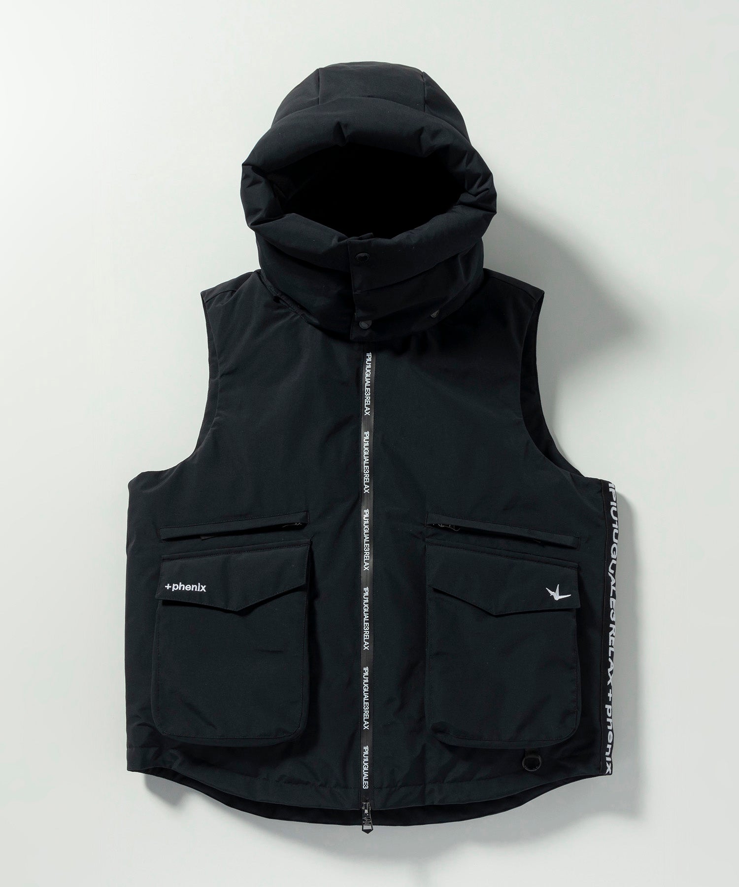 【MENS】GTX DOWN VEST ダウンベスト / WINDSTOPPER(R) プロダクト by GORE-TEX LABS /ウィンドストッパー/ゴアテックス/1PIU1UGUALE3 RELAX × +phenix(ウノピゥウノウグァーレトレ リラックス)