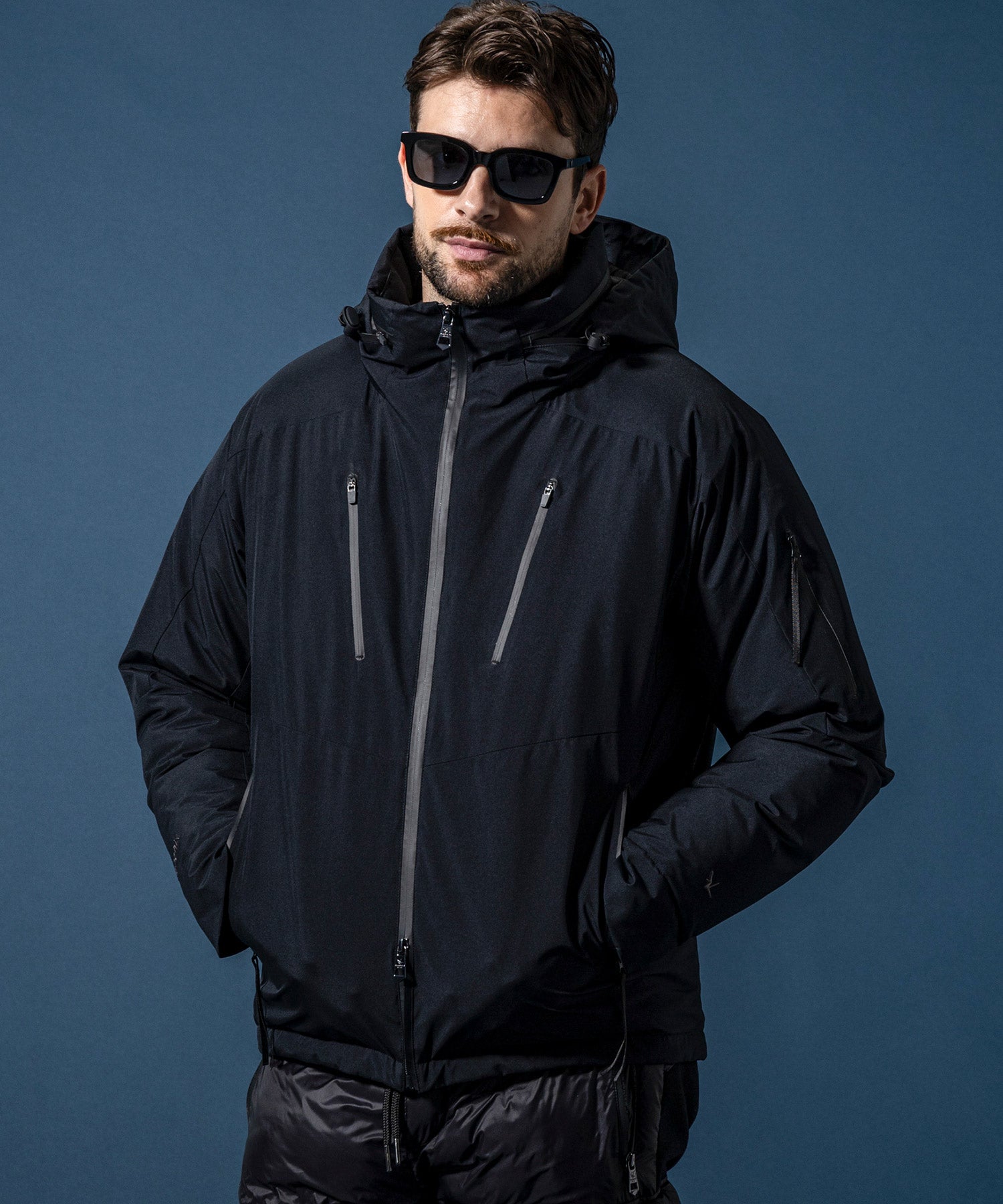 【MENS】GTX STAND DOWN JACKET スタンドダウンジャケット / WINDSTOPPER(R) プロダクト by GORE-TEX LABS /ウィンドストッパー/ゴアテックス/1PIU1UGUALE3 RELAX × +phenix(ウノピゥウノウグァーレトレ リラックス)