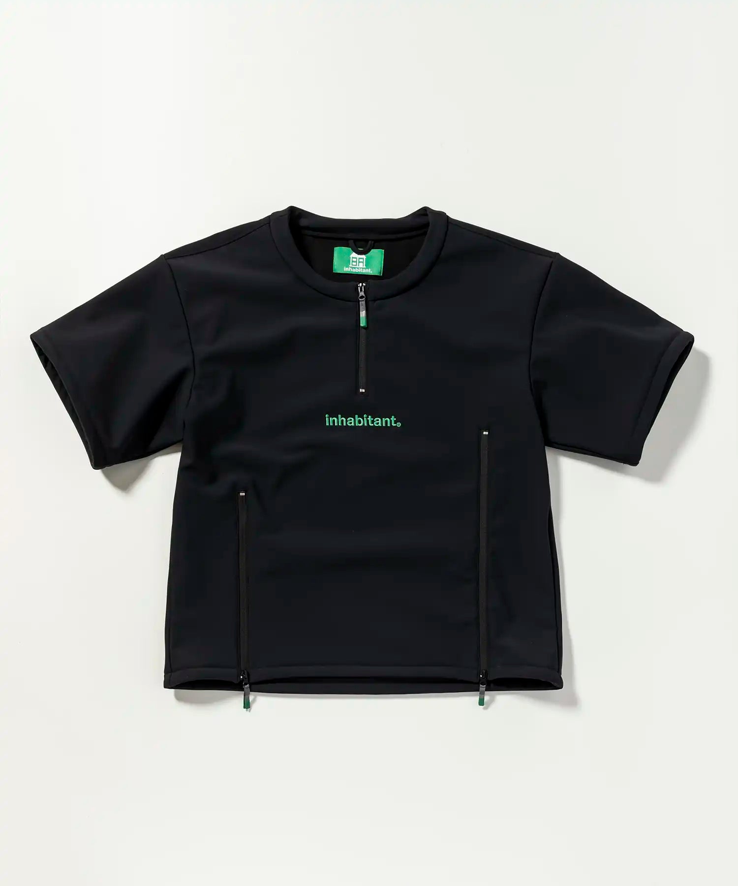 【MENS】撥水・耐水・高耐久加工スキー・スノーボードウェア ソフトシェルTシャツ SOFT SHELL T-SHIRTS /inhabitant(インハビタント)