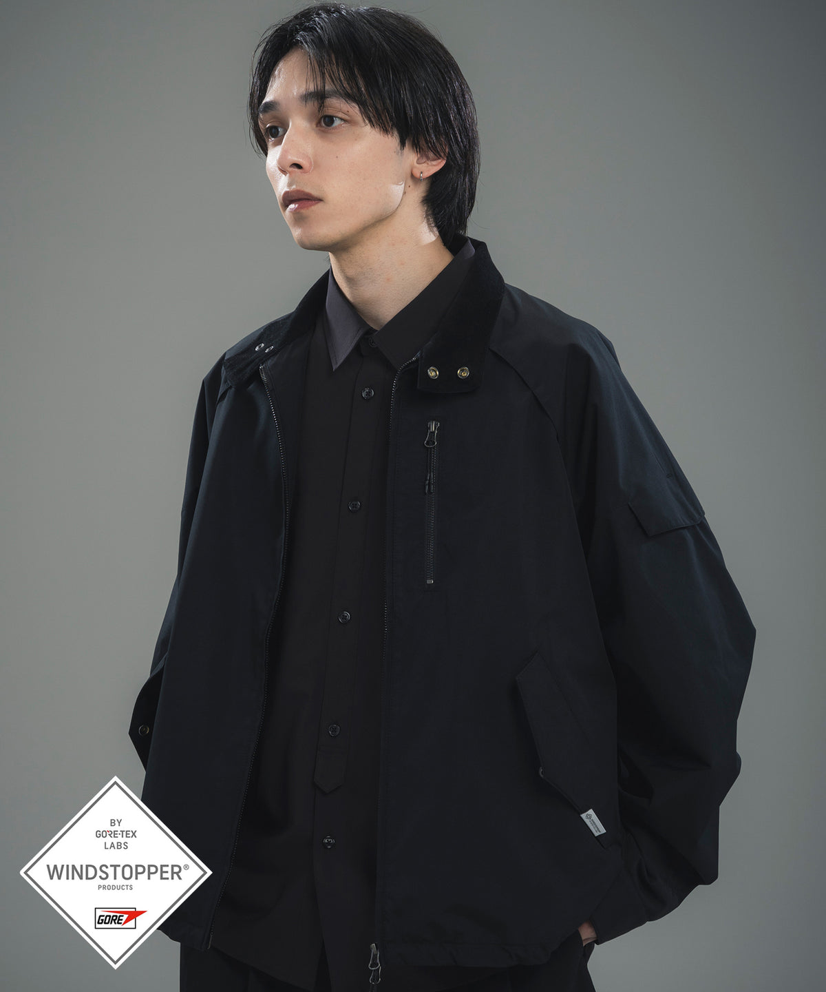 【1月下旬お届け予約商品】HARRINGTON JACKET ハリントン ジャケット / WINDSTOPPER® PRODUCTS BY GORE-TEX LABS
