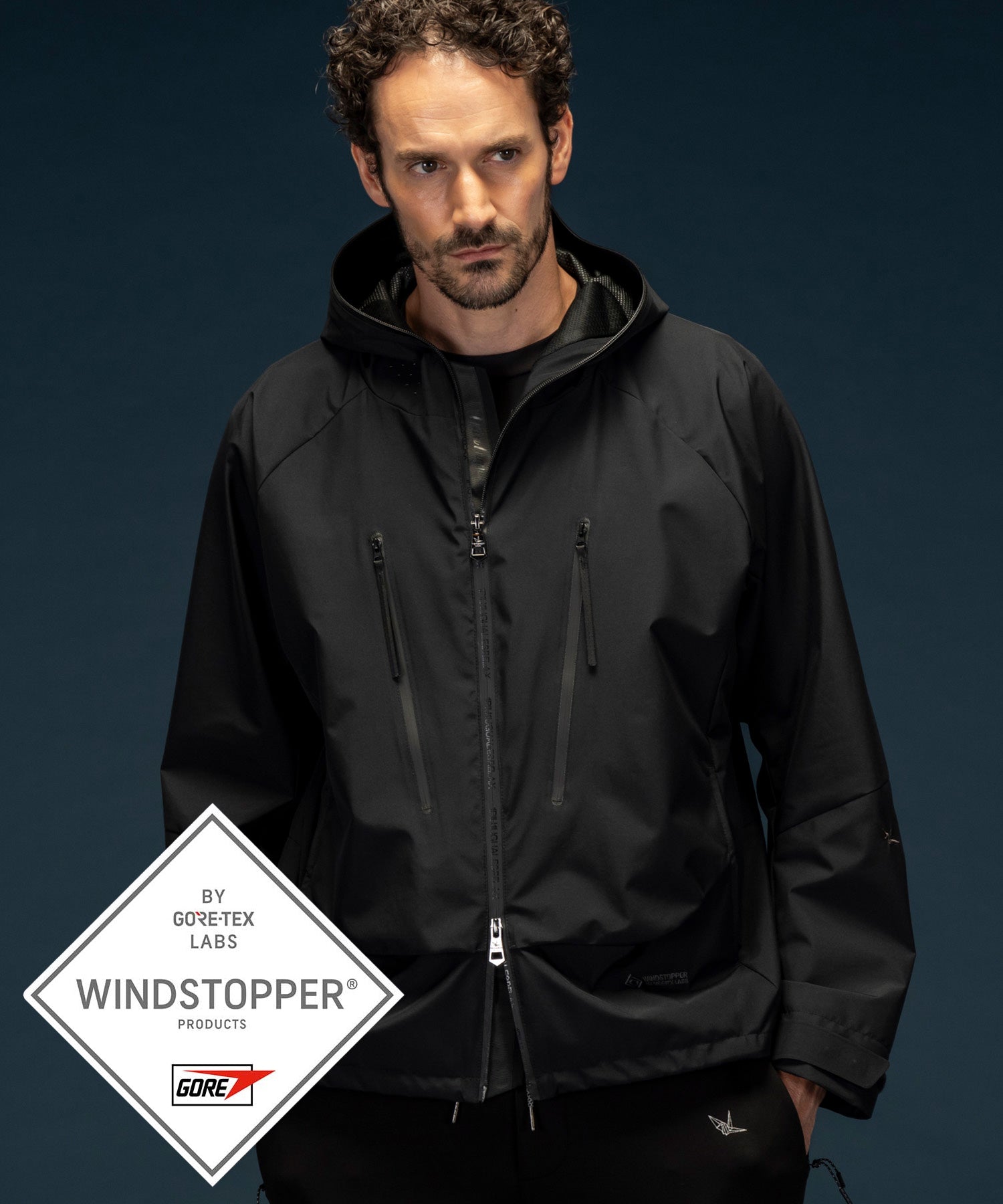 【MENS】GTX MOUNTAIN PARKA マウンテンパーカー / WINDSTOPPER(R) プロダクト by GORE-TEX LABS /ウィンドストッパー/ゴアテックス/1PIU1UGUALE3 RELAX × +phenix(ウノピゥウノウグァーレトレ リラックス)