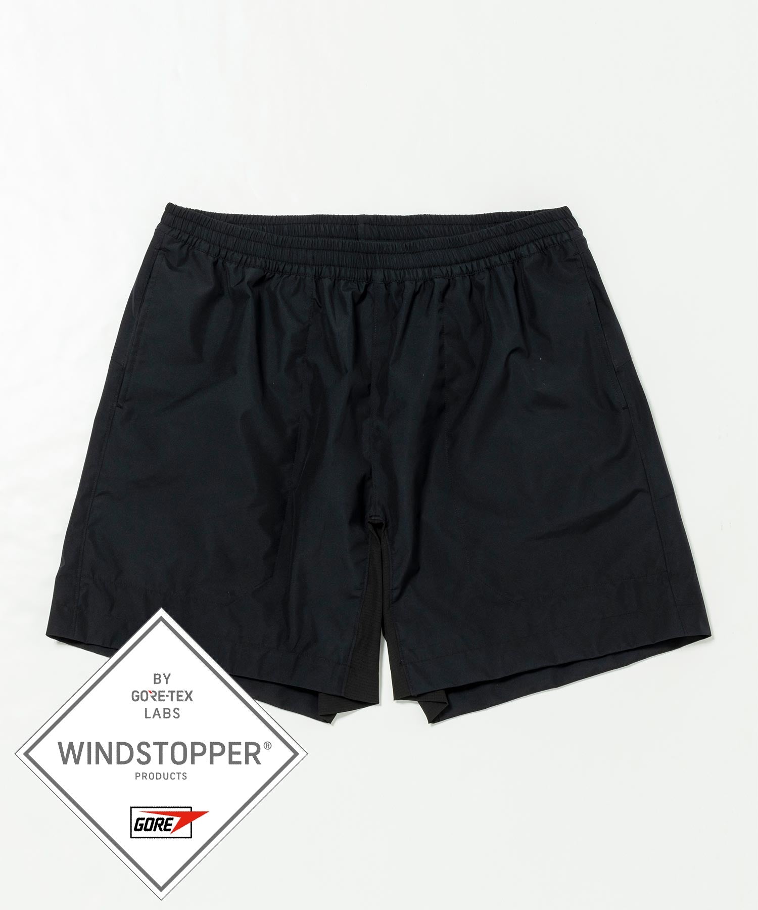 【MENS】HYBRID SHORTS アウトドア ショートパンツ メンズパンツ ショーツ ゴアテックスウェア 耐水 撥水 防風 蒸れにくい ウィンドストッパー / WINDSTOPPER(R) プロダクト by GORE TEX LABS +phenix(プラスフェニックス)