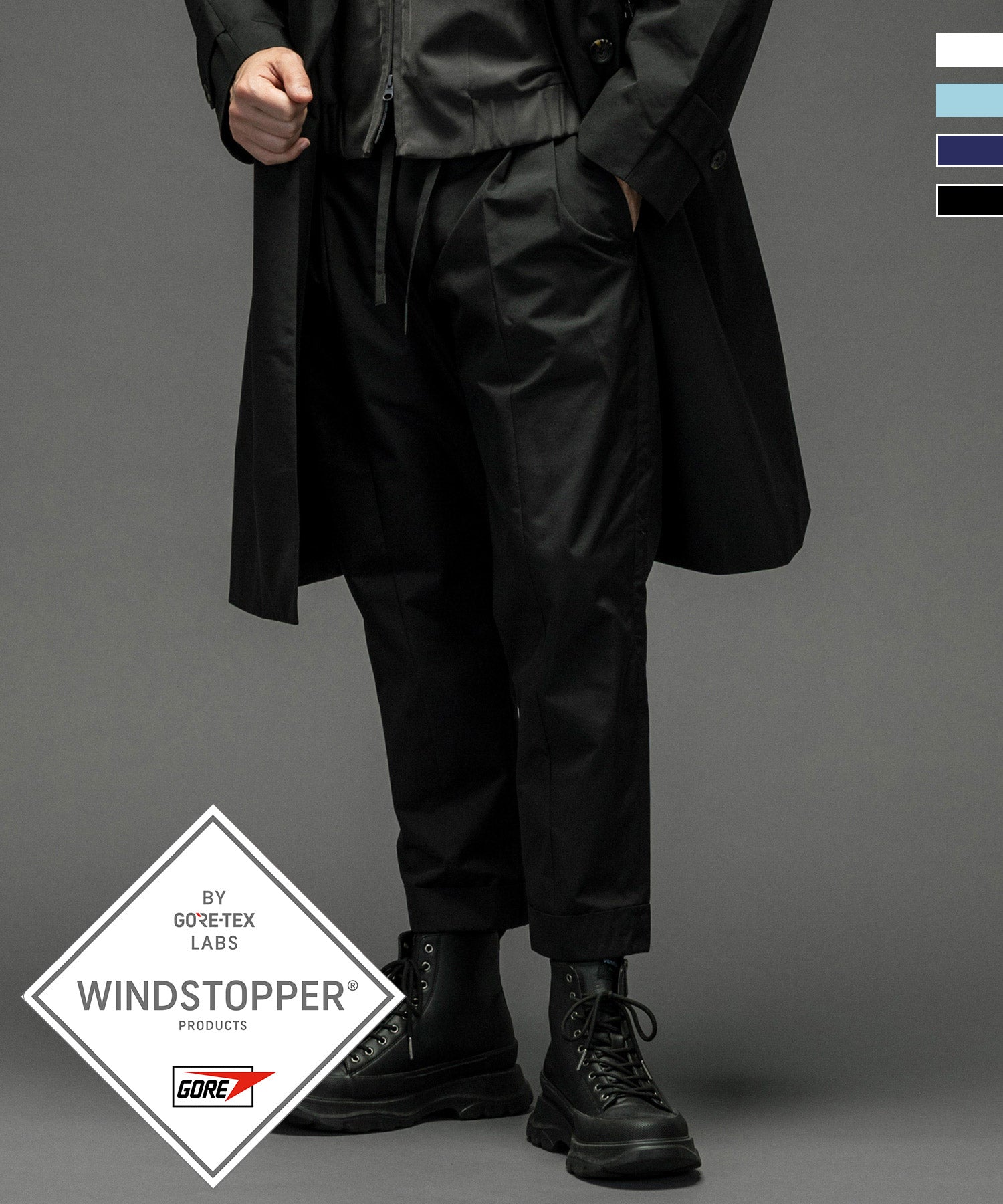 CROPPED SLACKS クロップドスラックス / WINDSTOPPER プロダクト by