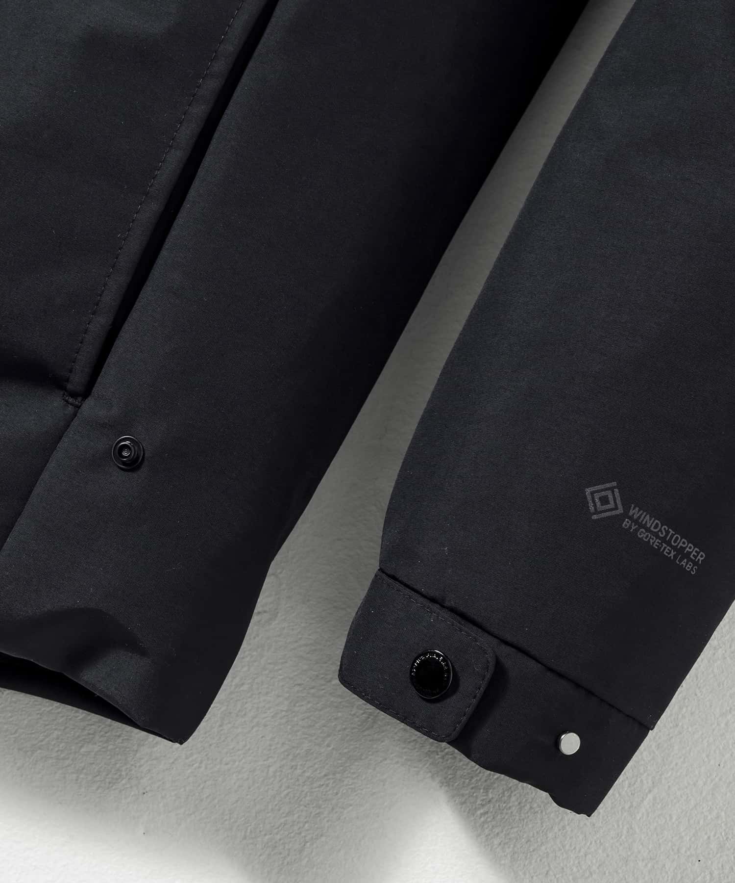 【MENS】フラップポケットダウンジャケット WINDSTOPPER(R) プロダクト by GORE-TEX LABS /ウィンドストッパー/ゴアテックス/1PIU1UGUALE3 RELAX × +phenix(ウノピゥウノウグァーレトレ リラックス)