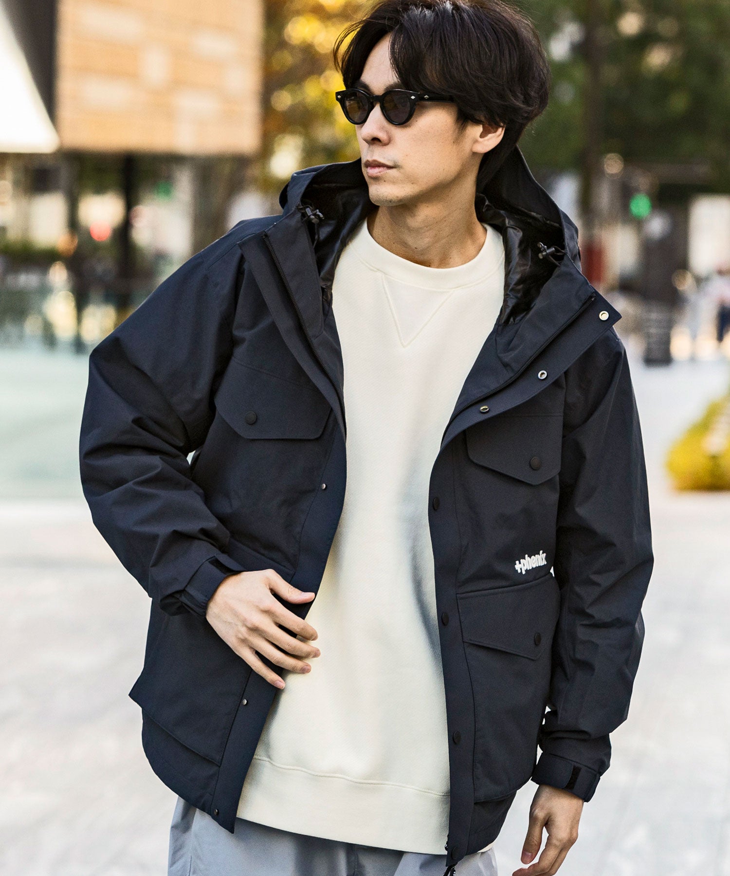 【MENS】MOUNTAIN HEAVY DUTY JACKET マウンテン ヘビーデューティー ジャケット ウィンドストッパー / WINDSTOPPER(R) プロダクト by GORE TEX LABS +phenix(プラスフェニックス)