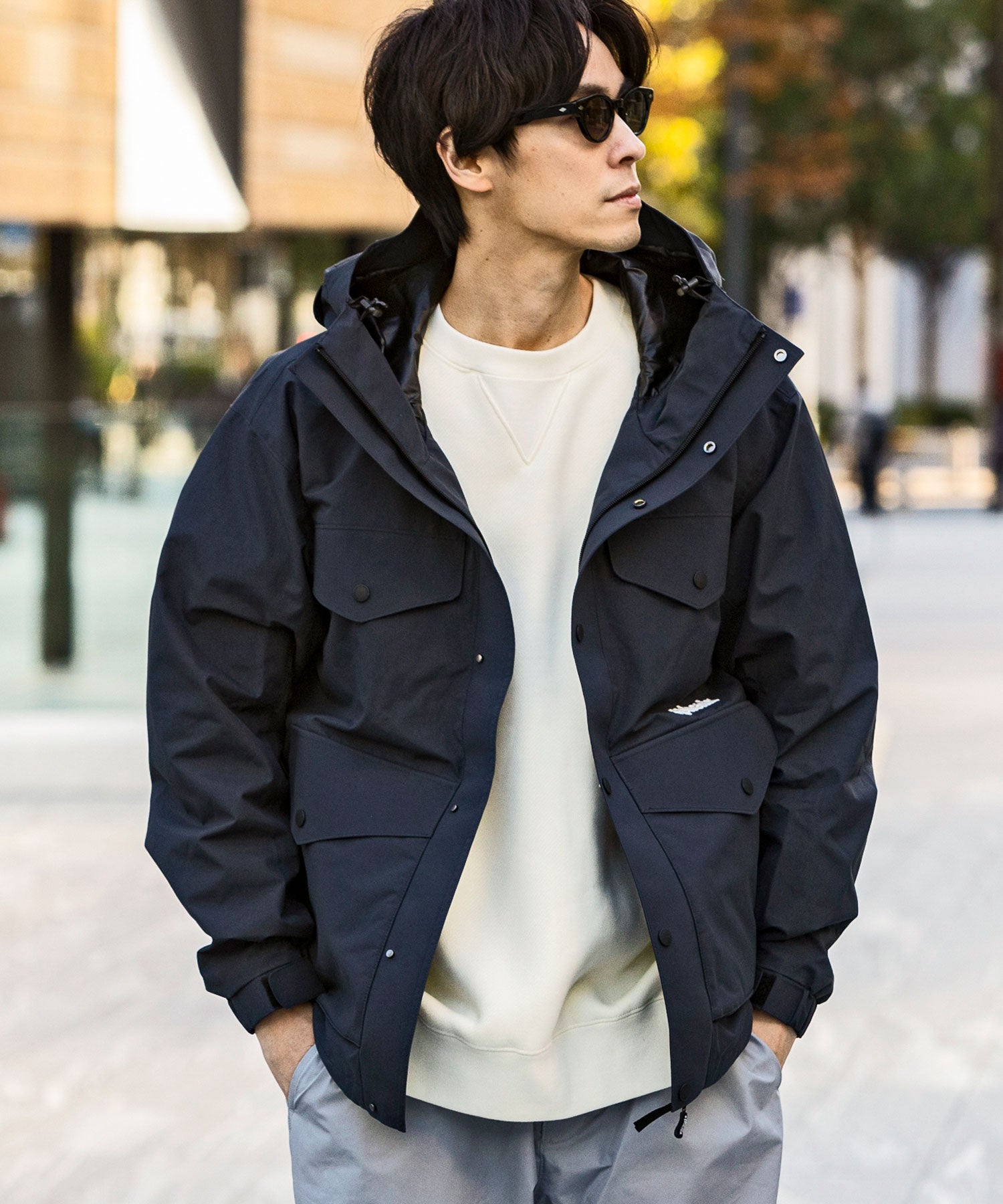 【MENS】MOUNTAIN HEAVY DUTY JACKET マウンテン ヘビーデューティー ジャケット ウィンドストッパー / WINDSTOPPER(R) プロダクト by GORE TEX LABS +phenix(プラスフェニックス)