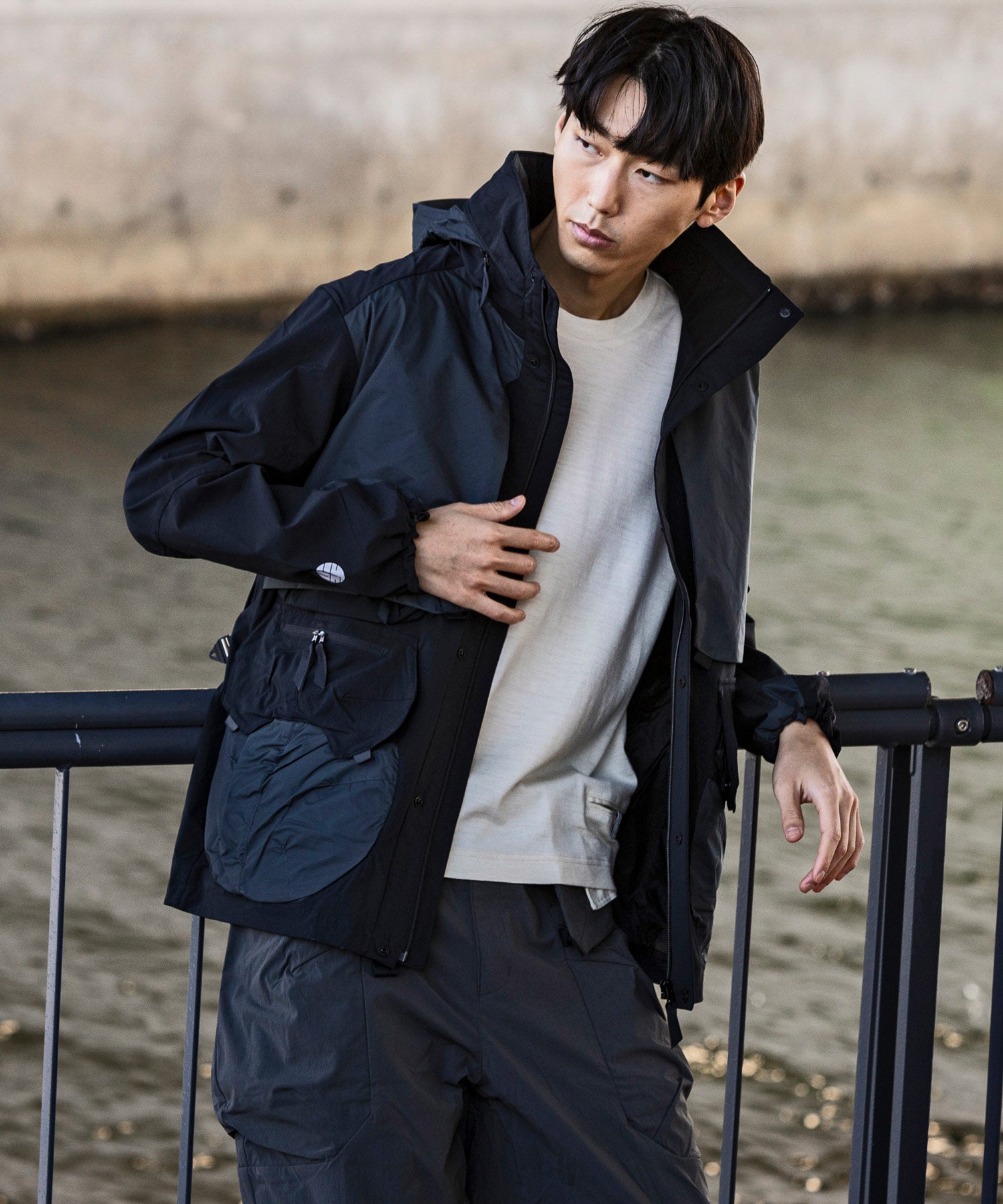 【MENS】コンボイジャケット ゴアテックス アウタージャケット Convoy jacket / Karu-Stretch Taffeta II x GORETEX SUPER LIGHT / アルクフェニックス