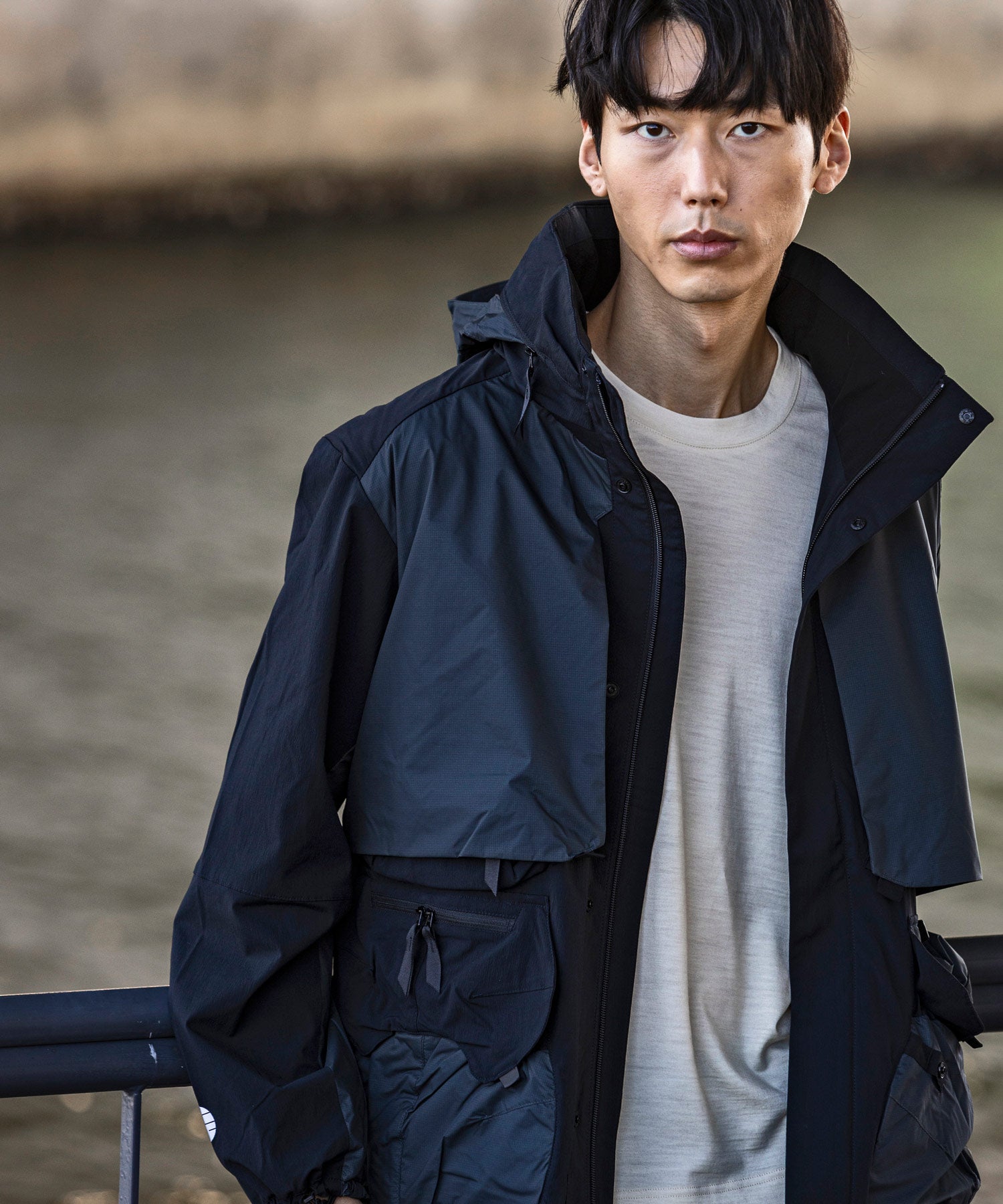 【MENS】コンボイジャケット ゴアテックス アウタージャケット Convoy jacket / Karu-Stretch Taffeta II x GORETEX SUPER LIGHT / アルクフェニックス
