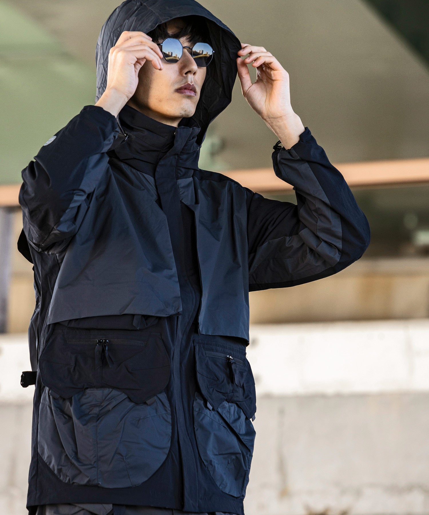 【MENS】コンボイジャケット ゴアテックス アウタージャケット Convoy jacket / Karu-Stretch Taffeta II x GORETEX SUPER LIGHT / アルクフェニックス