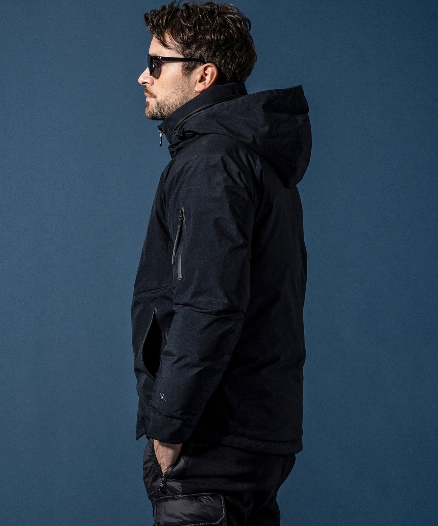 【MENS】GTX STAND DOWN JACKET スタンドダウンジャケット / WINDSTOPPER(R) プロダクト by GORE-TEX LABS /ウィンドストッパー/ゴアテックス/1PIU1UGUALE3 RELAX × +phenix(ウノピゥウノウグァーレトレ リラックス)