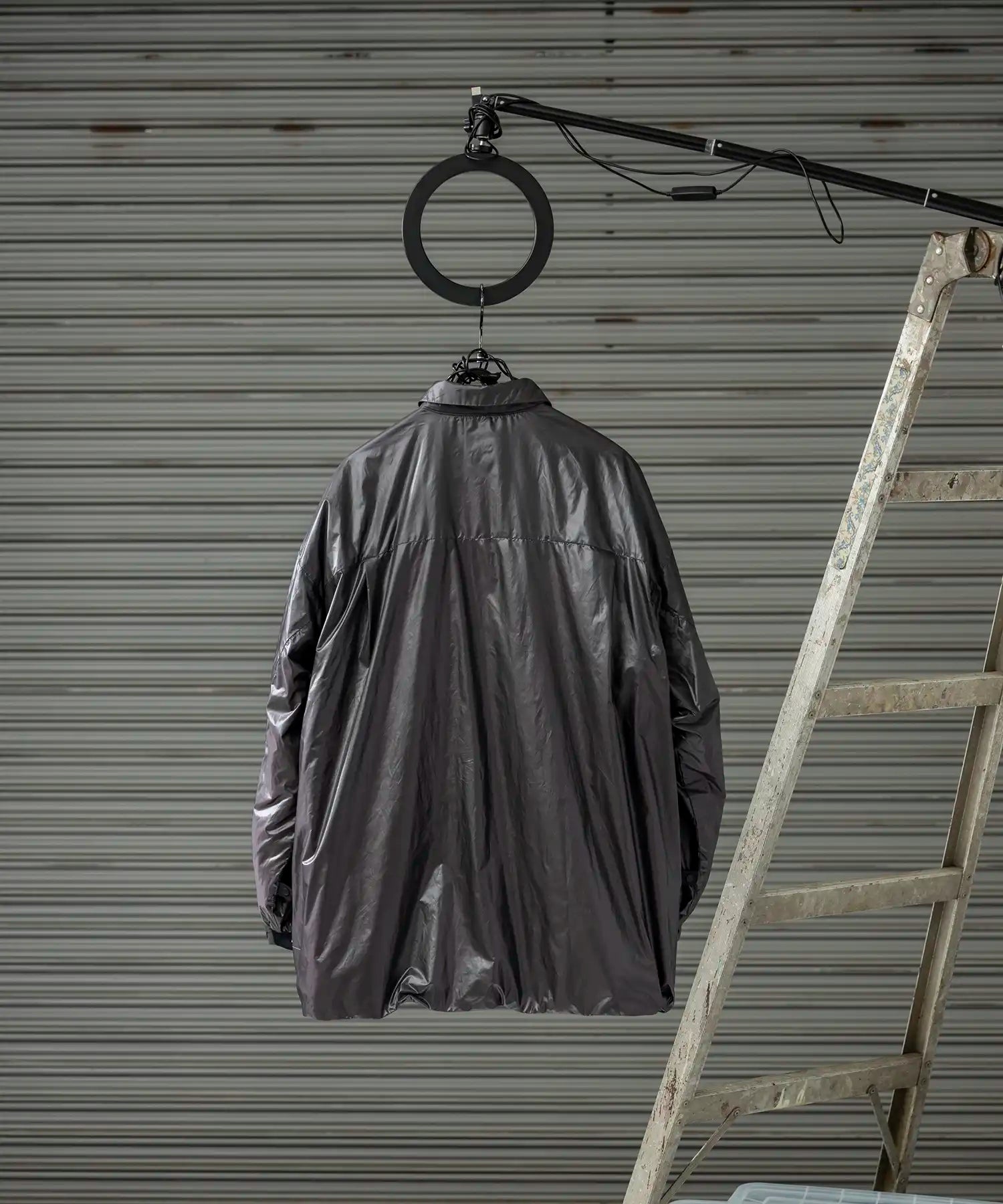 【MENS】ロングスリーブシャツ 中綿入りシャツ Insulated air shirts / Brilliance shade down proof / アルクフェニックス