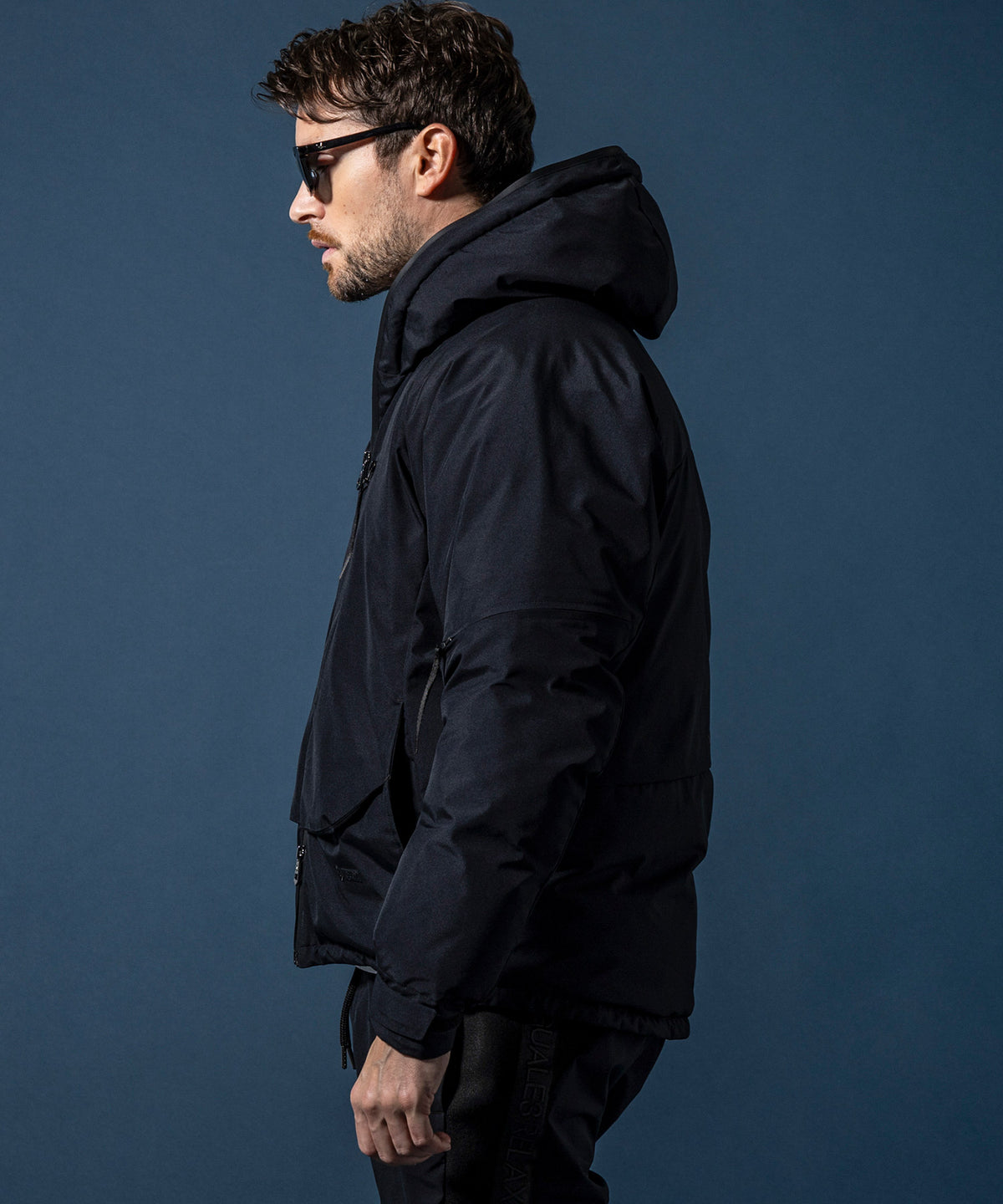 【MENS】GTX DOWN HOODIE ダウンフーディー / WINDSTOPPER(R) プロダクト by GORE-TEX LABS /ウィンドストッパー/ゴアテックス/1PIU1UGUALE3 RELAX × +phenix(ウノピゥウノウグァーレトレ リラックス)