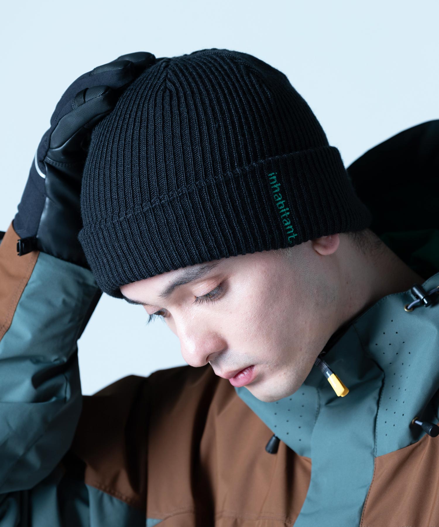 【MENS】ニットハット SKATER KNIT HAT ブラック