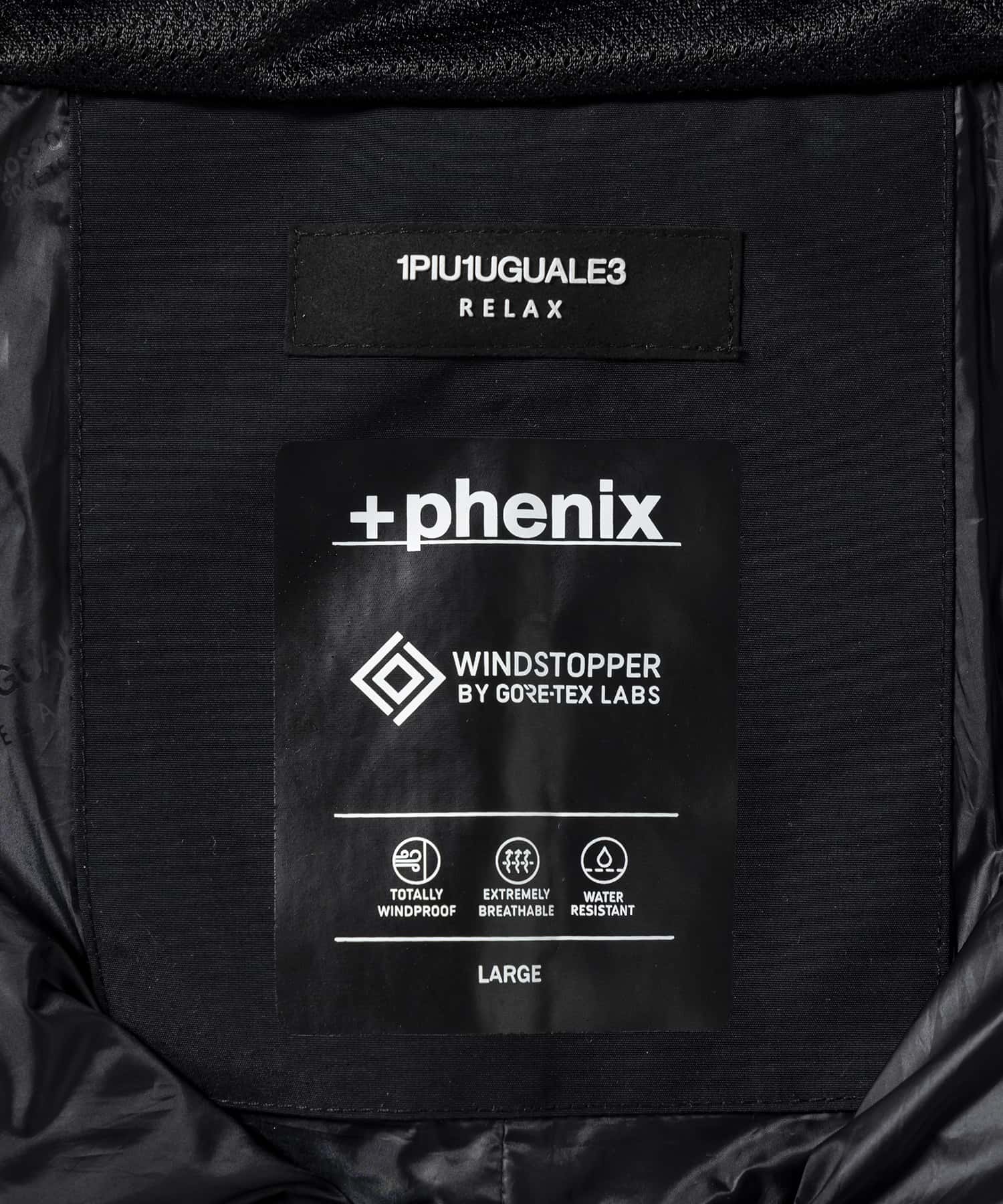 【MENS】カスタムポケット3wayロングパンツ WINDSTOPPER(R) プロダクト by GORE-TEX LABS /ウィンドストッパー/ゴアテックス/1PIU1UGUALE3 RELAX × +phenix(ウノピゥウノウグァーレトレ リラックス)