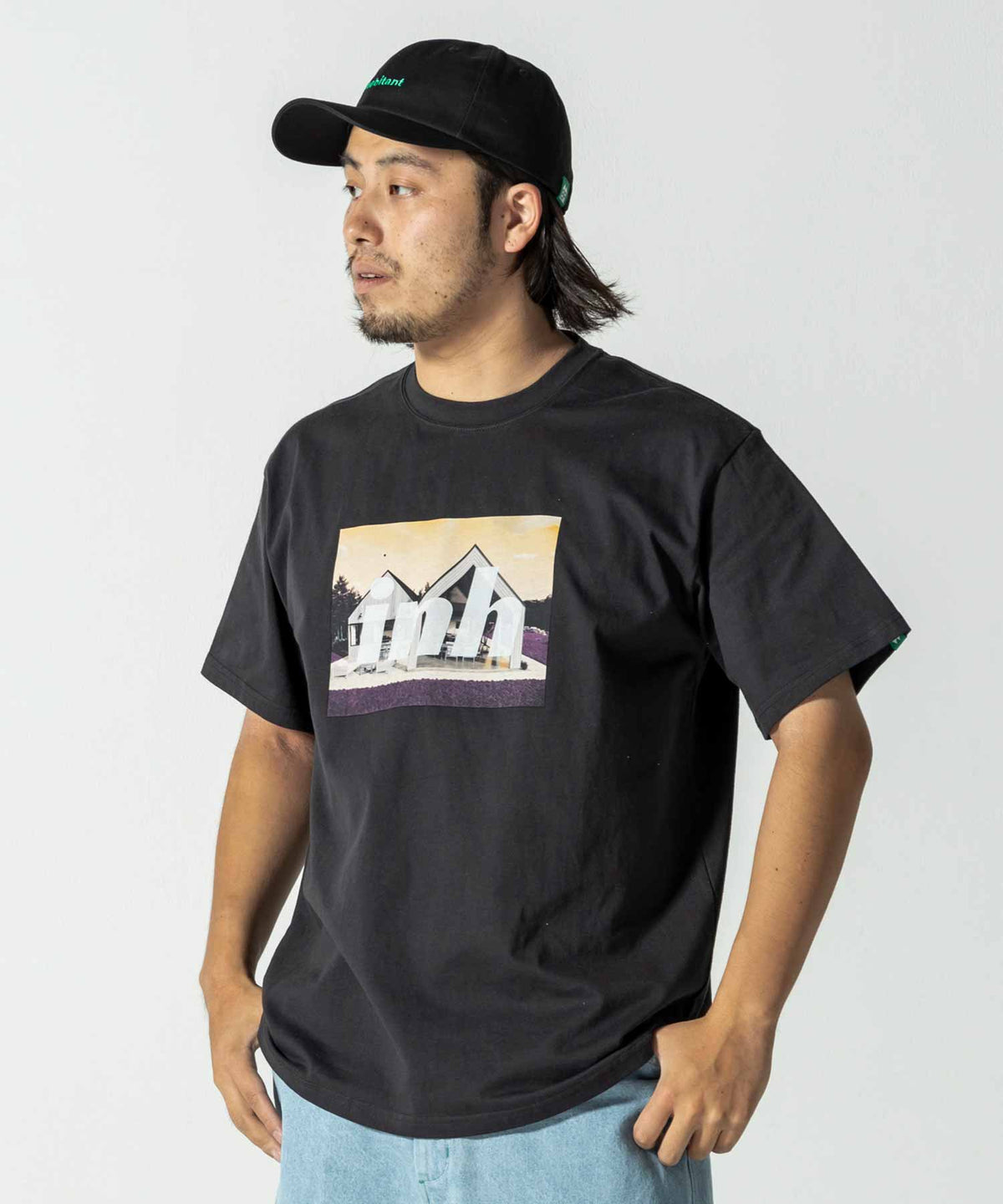 【MENS】Inhabitant house T-shirts ロゴアレンジTシャツ カジュアルファッション サーフィン レジャー スケートボード inhabitant(インハビタント)