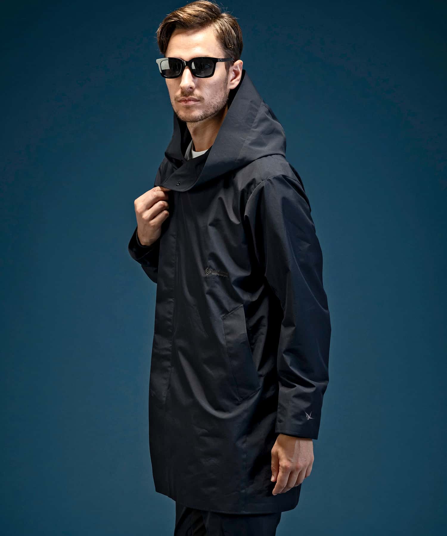 【MENS】ラップコート WINDSTOPPER プロダクト by GORE-TEX LABS /ウィンドストッパー/ゴアテックス/1PIU1UGUALE3 RELAX × +phenix(ウノピゥウノウグァーレトレ リラックス)