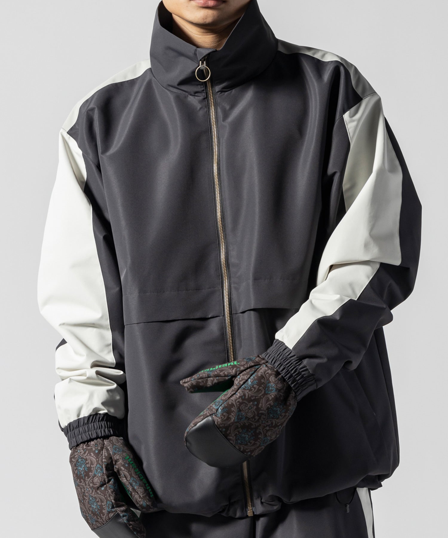 MENS】SIDE LINE SNOW JACKET サイドライン スノージャケット /inhabitant(インハビタント)