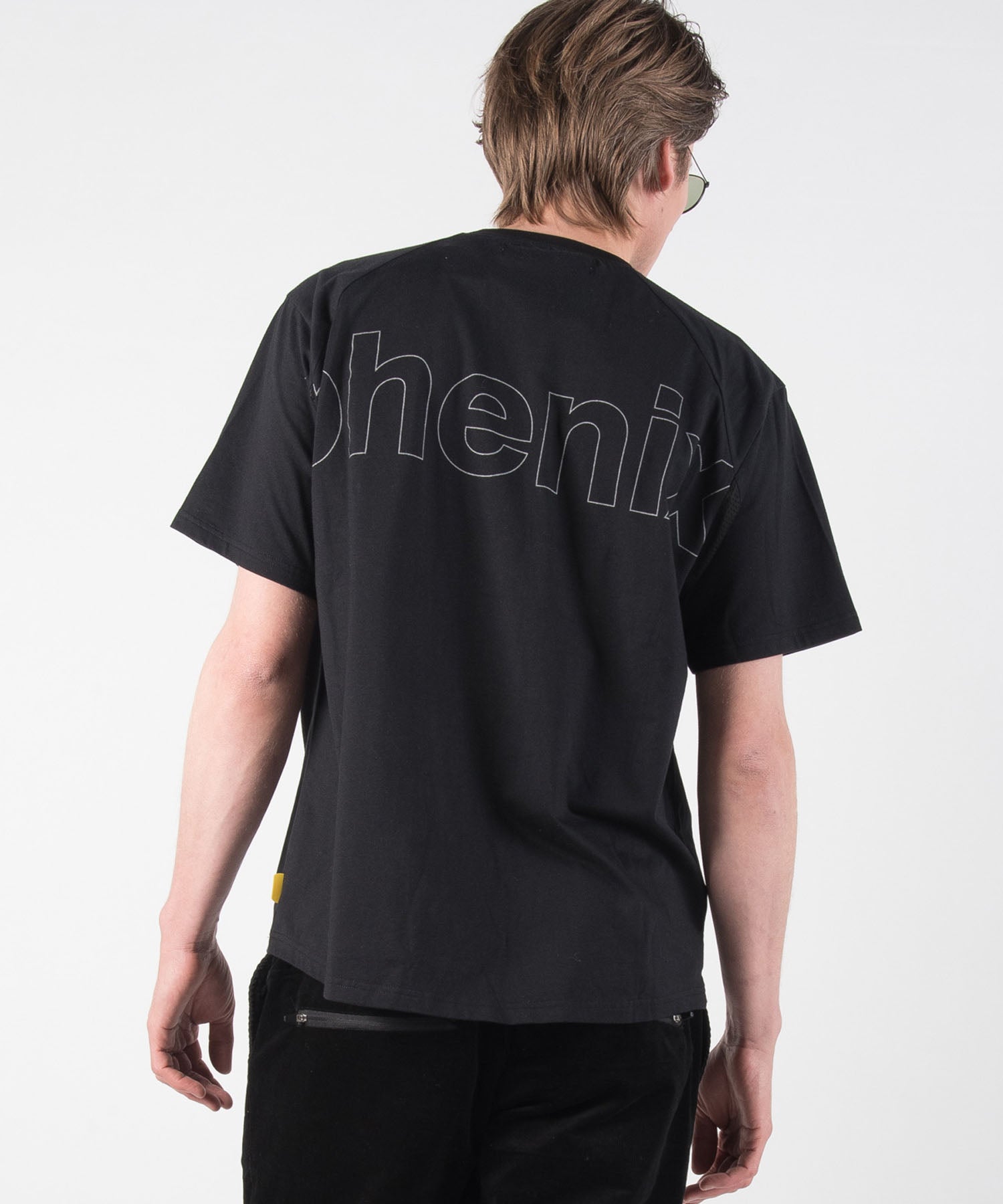 【MENS】速乾Tシャツ Mesh Parts T-Shirt テックウェア アーバンアウトドア 高機能ウェア +phenix(プラスフェニックス)