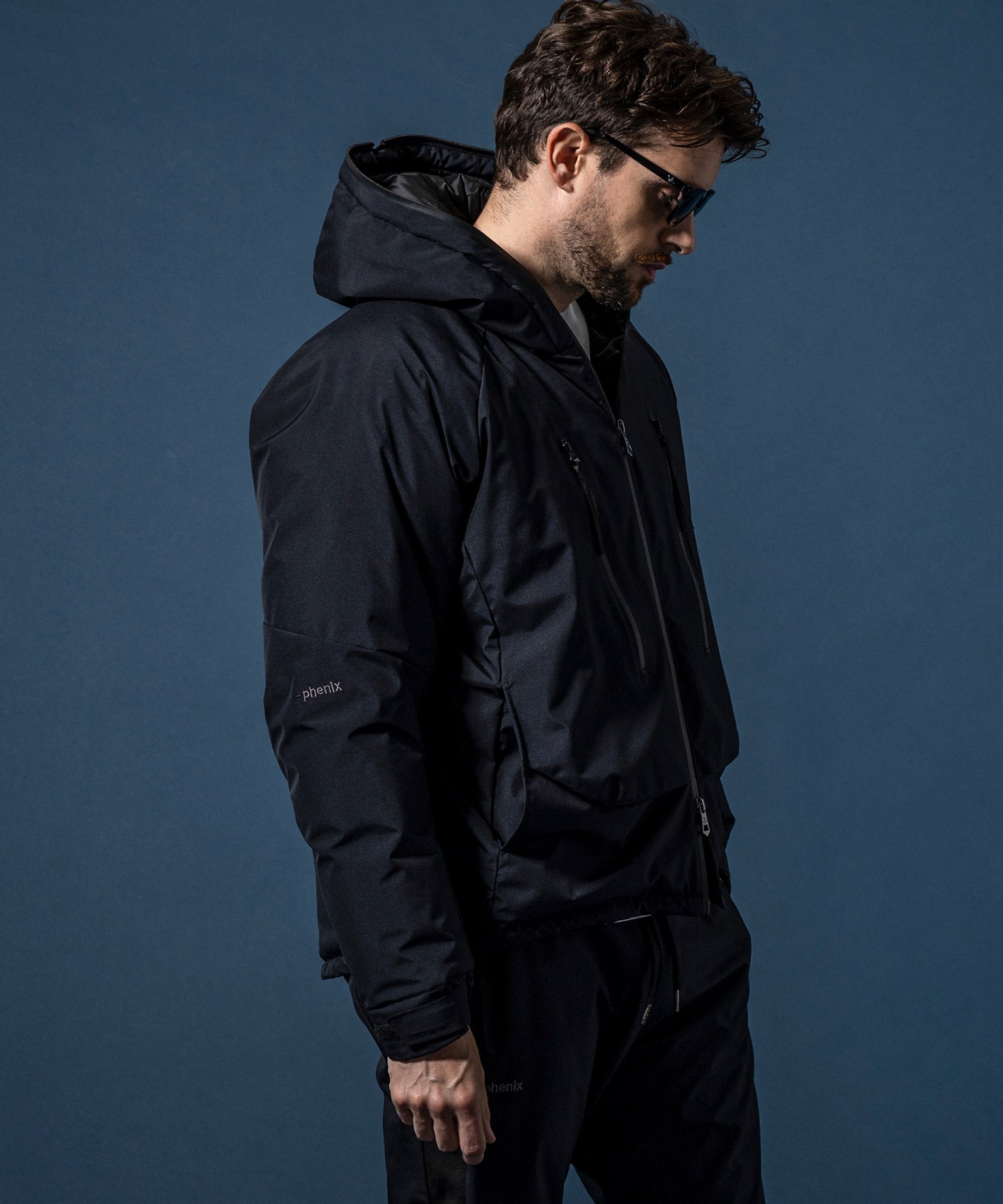 【MENS】GTX DOWN HOODIE ダウンフーディー / WINDSTOPPER(R) プロダクト by GORE-TEX LABS /ウィンドストッパー/ゴアテックス/1PIU1UGUALE3 RELAX × +phenix(ウノピゥウノウグァーレトレ リラックス)